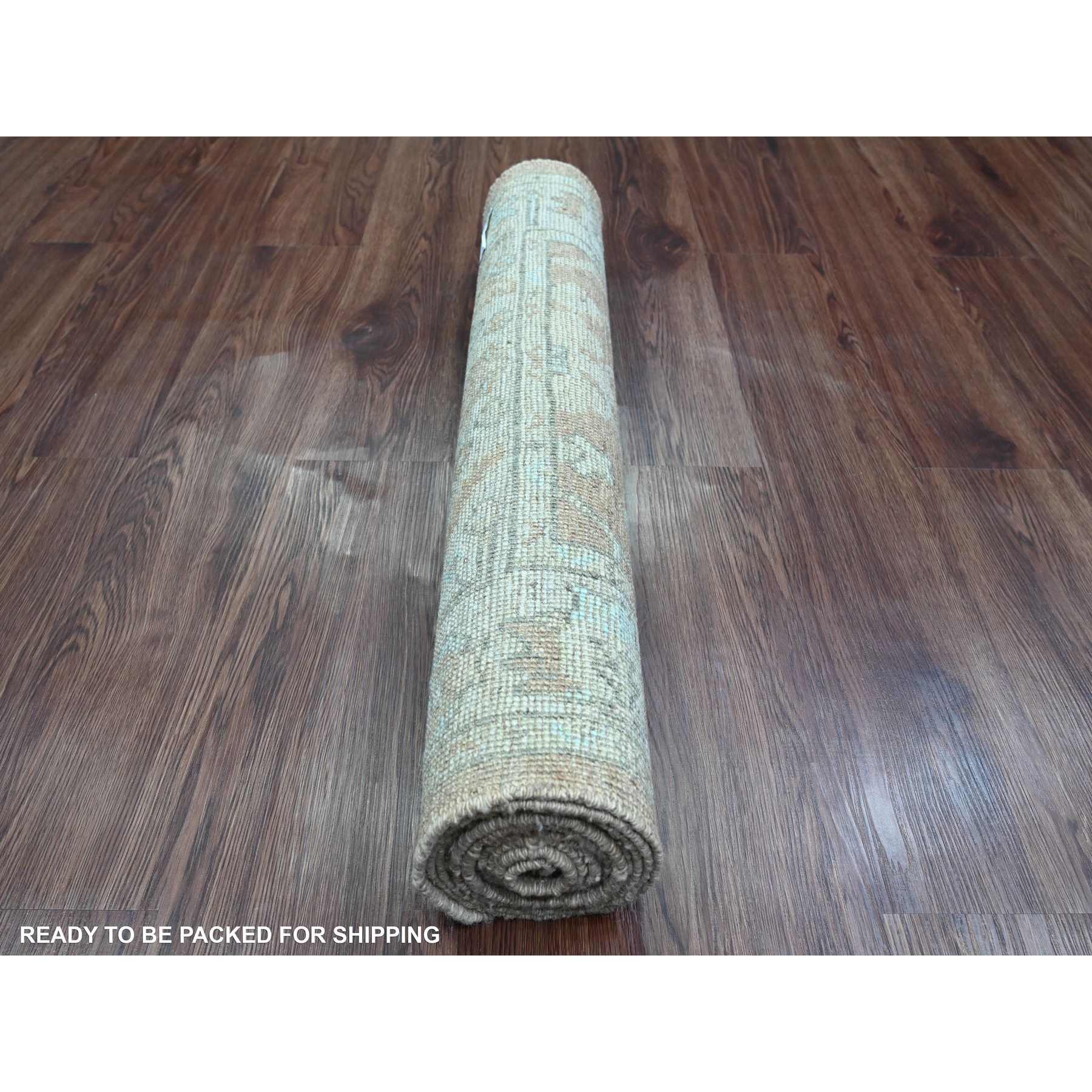 Oushak-And-Peshawar-Hand-Knotted-Rug-100645