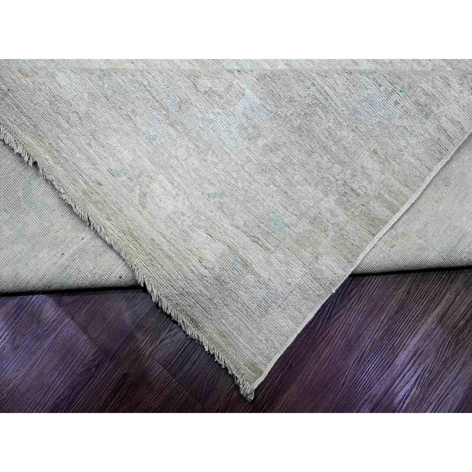 Oushak-And-Peshawar-Hand-Knotted-Rug-100775