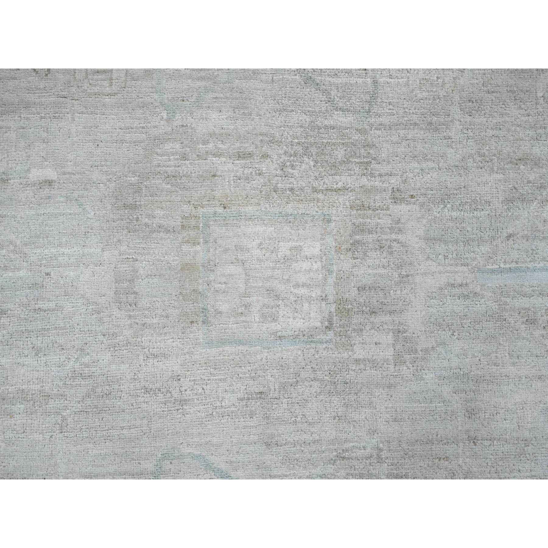Oushak-And-Peshawar-Hand-Knotted-Rug-100775