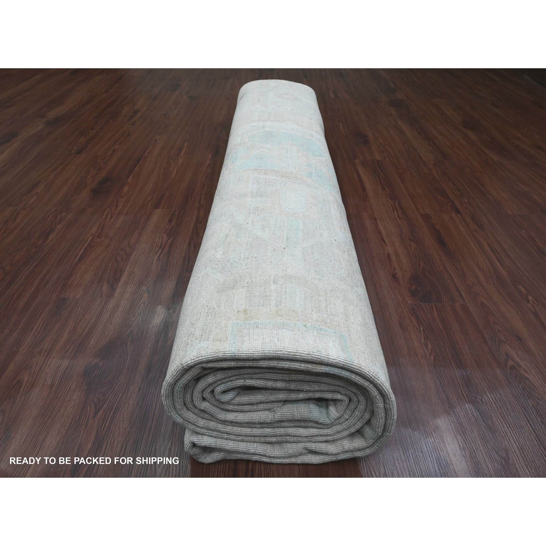 Oushak-And-Peshawar-Hand-Knotted-Rug-100775