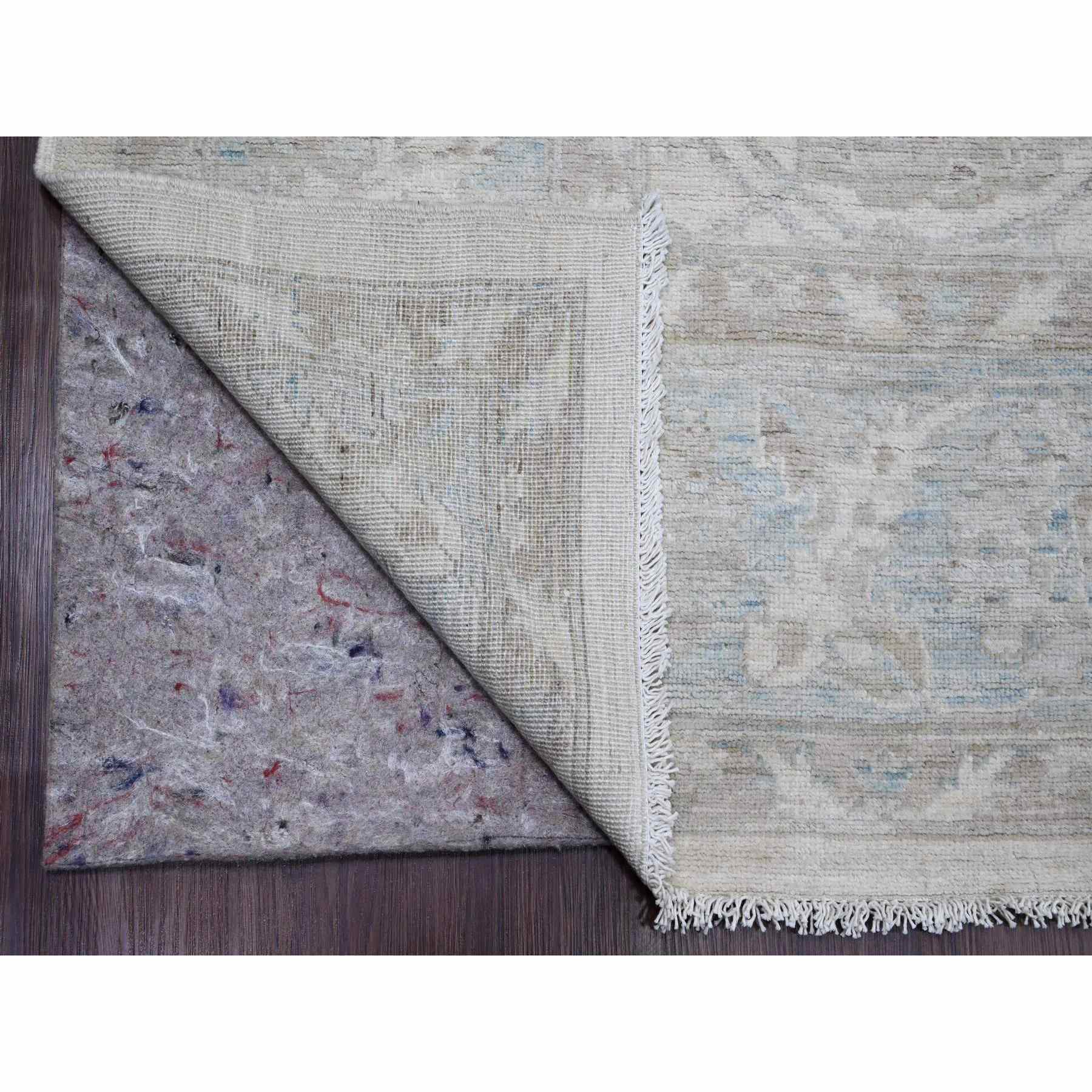 Oushak-And-Peshawar-Hand-Knotted-Rug-100835