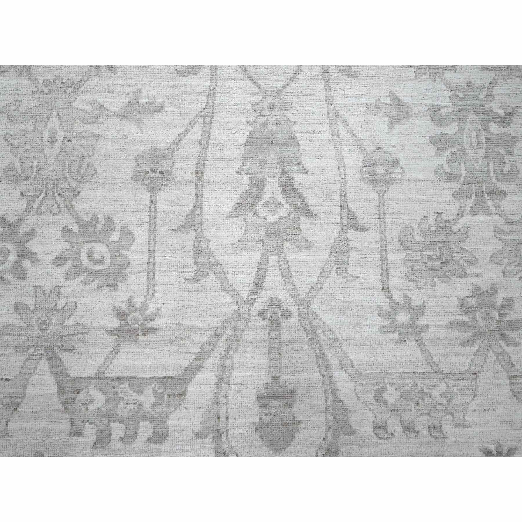 Oushak-And-Peshawar-Hand-Knotted-Rug-100895