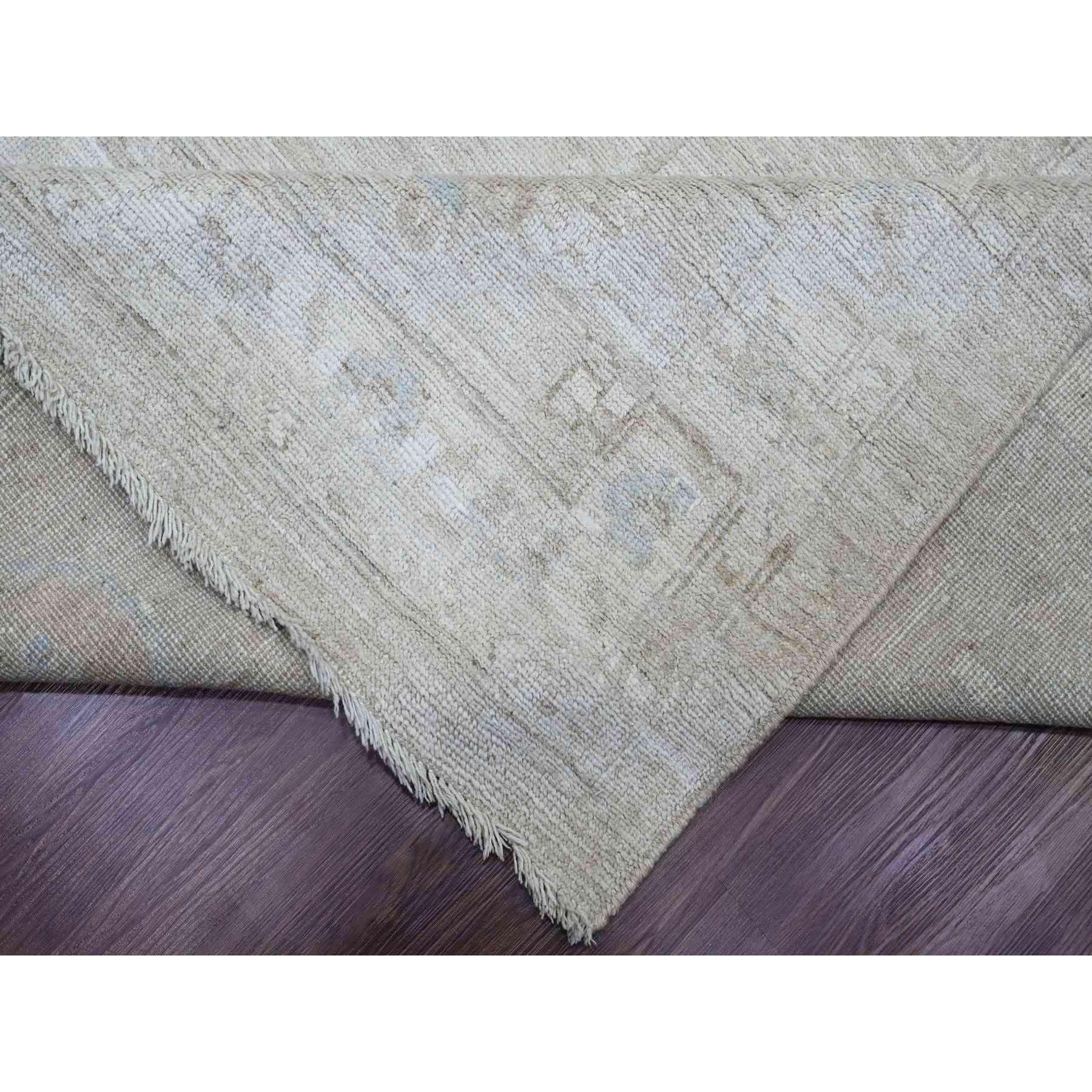 Oushak-And-Peshawar-Hand-Knotted-Rug-100915