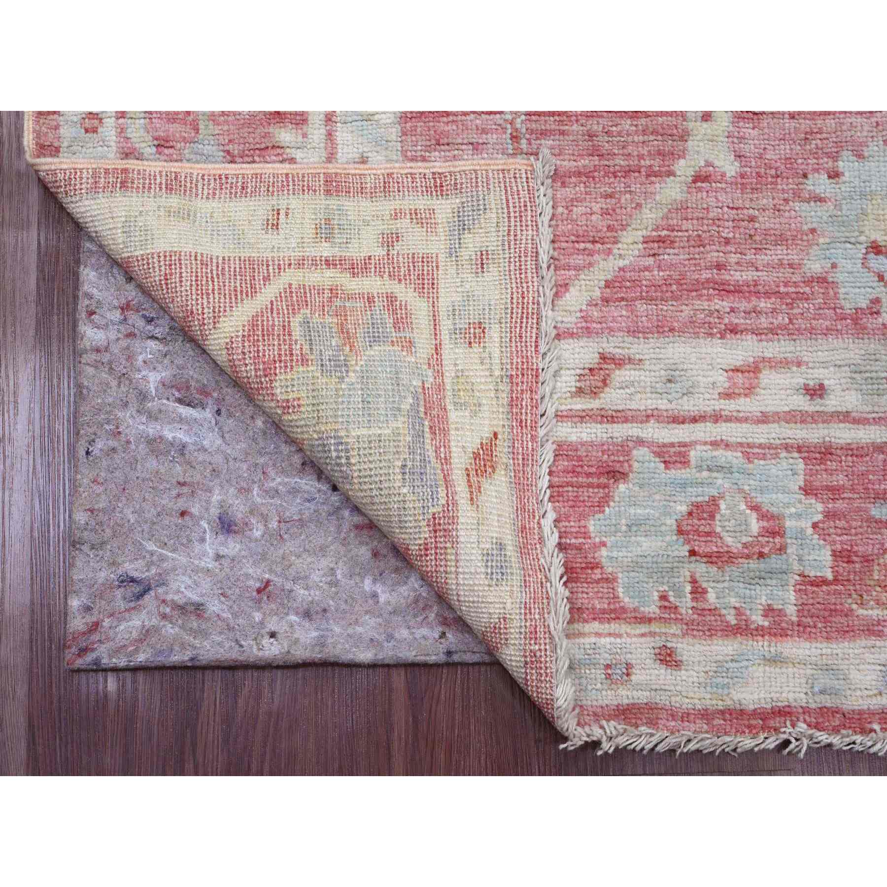 Oushak-And-Peshawar-Hand-Knotted-Rug-100995