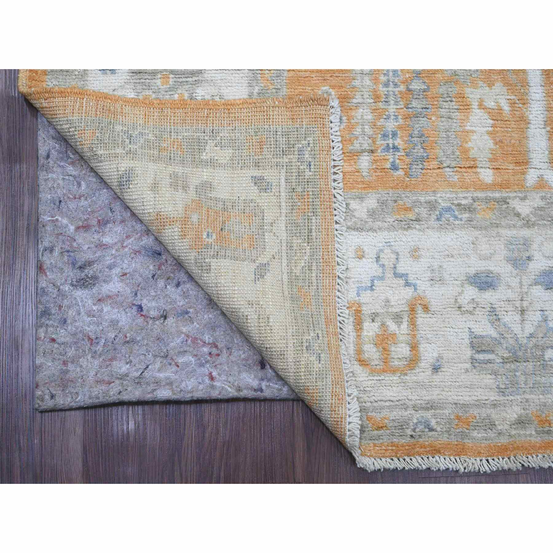 Oushak-And-Peshawar-Hand-Knotted-Rug-101000