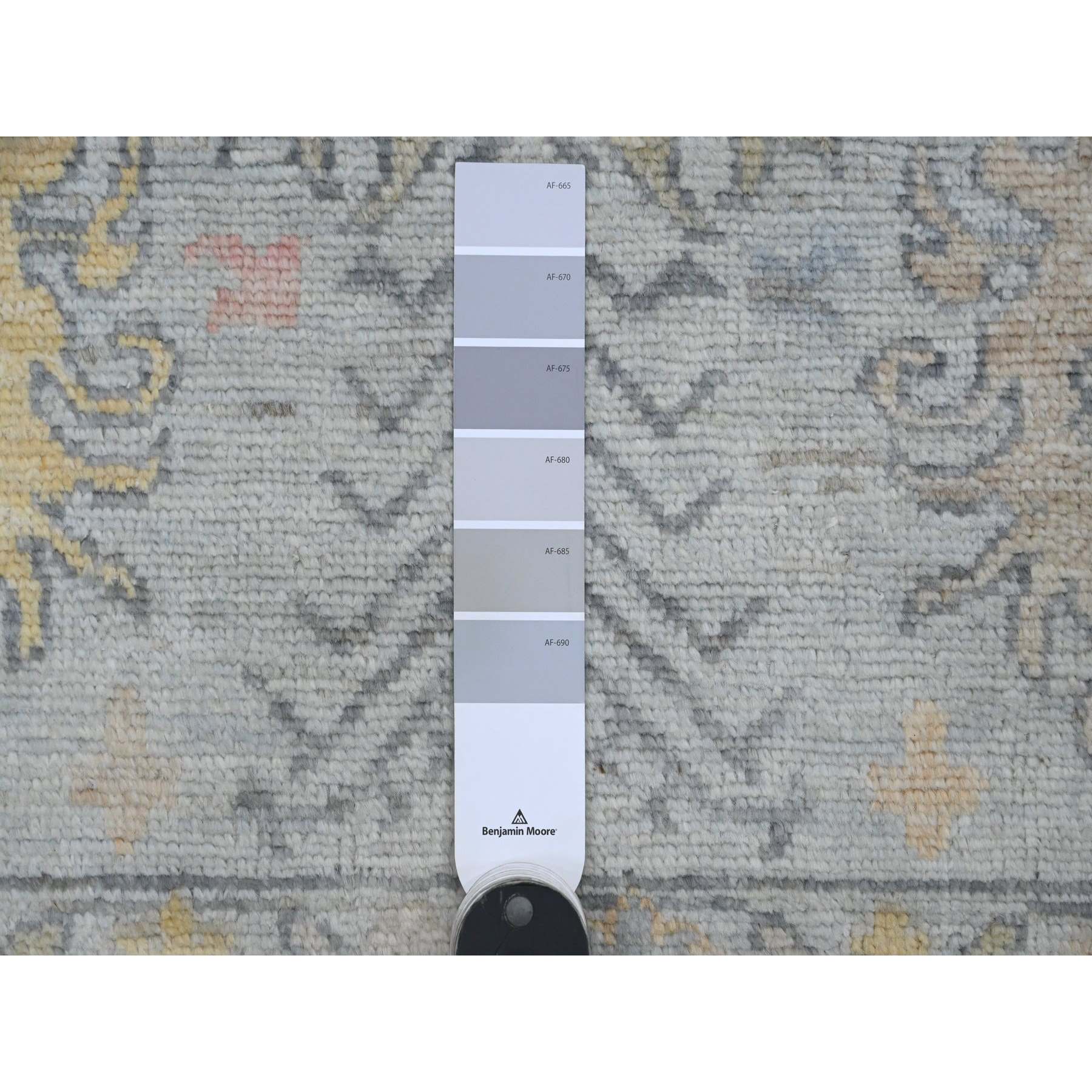 Oushak-And-Peshawar-Hand-Knotted-Rug-101010
