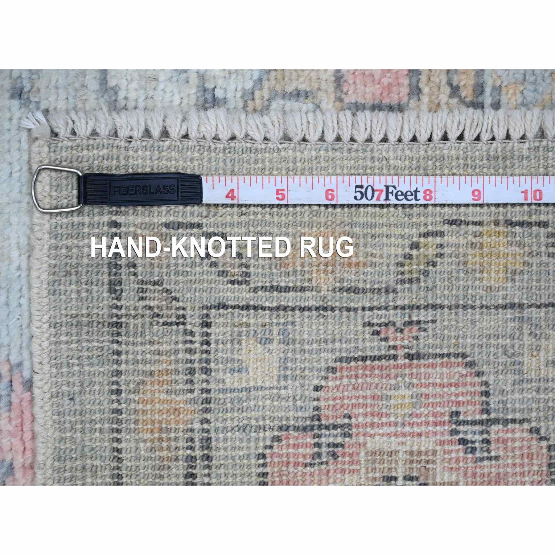 Oushak-And-Peshawar-Hand-Knotted-Rug-101010