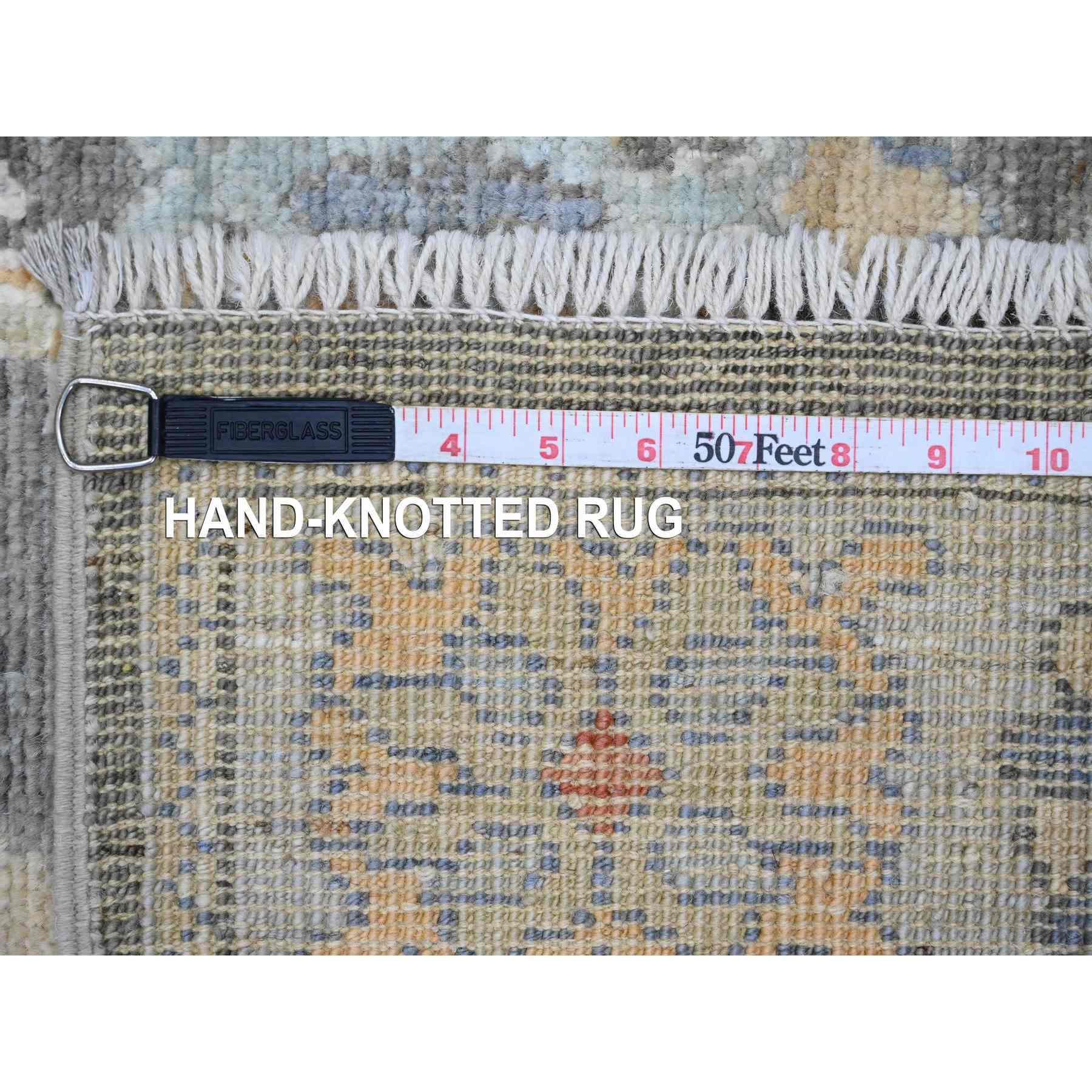 Oushak-And-Peshawar-Hand-Knotted-Rug-101105