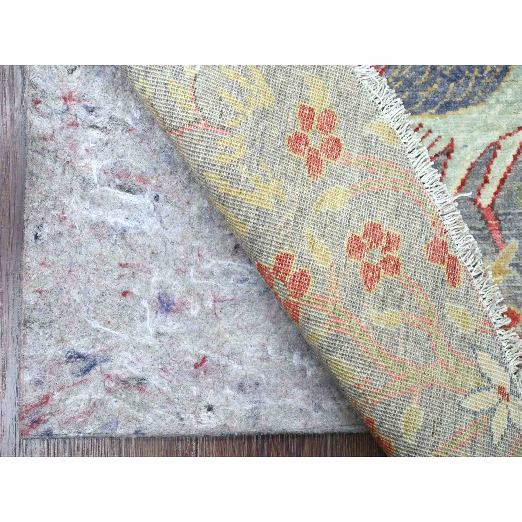 Oushak-And-Peshawar-Hand-Knotted-Rug-101285