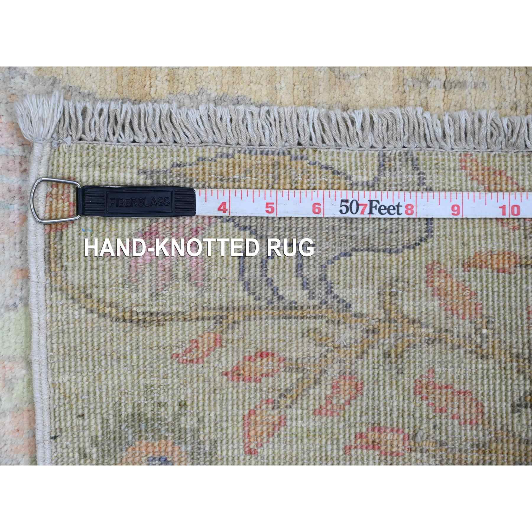 Oushak-And-Peshawar-Hand-Knotted-Rug-101340
