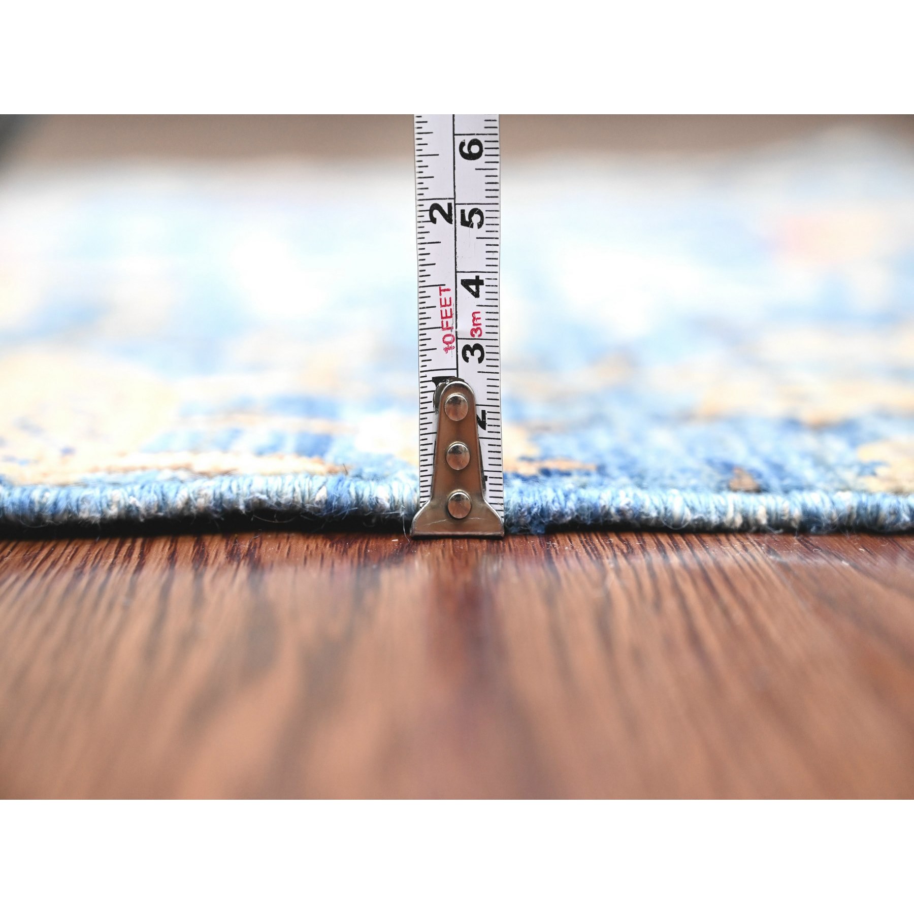 Oushak-And-Peshawar-Hand-Knotted-Rug-101345