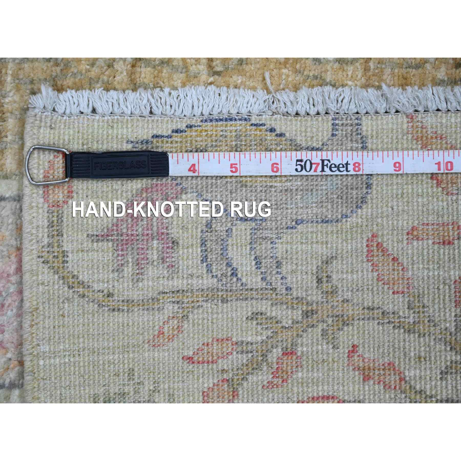 Oushak-And-Peshawar-Hand-Knotted-Rug-101365