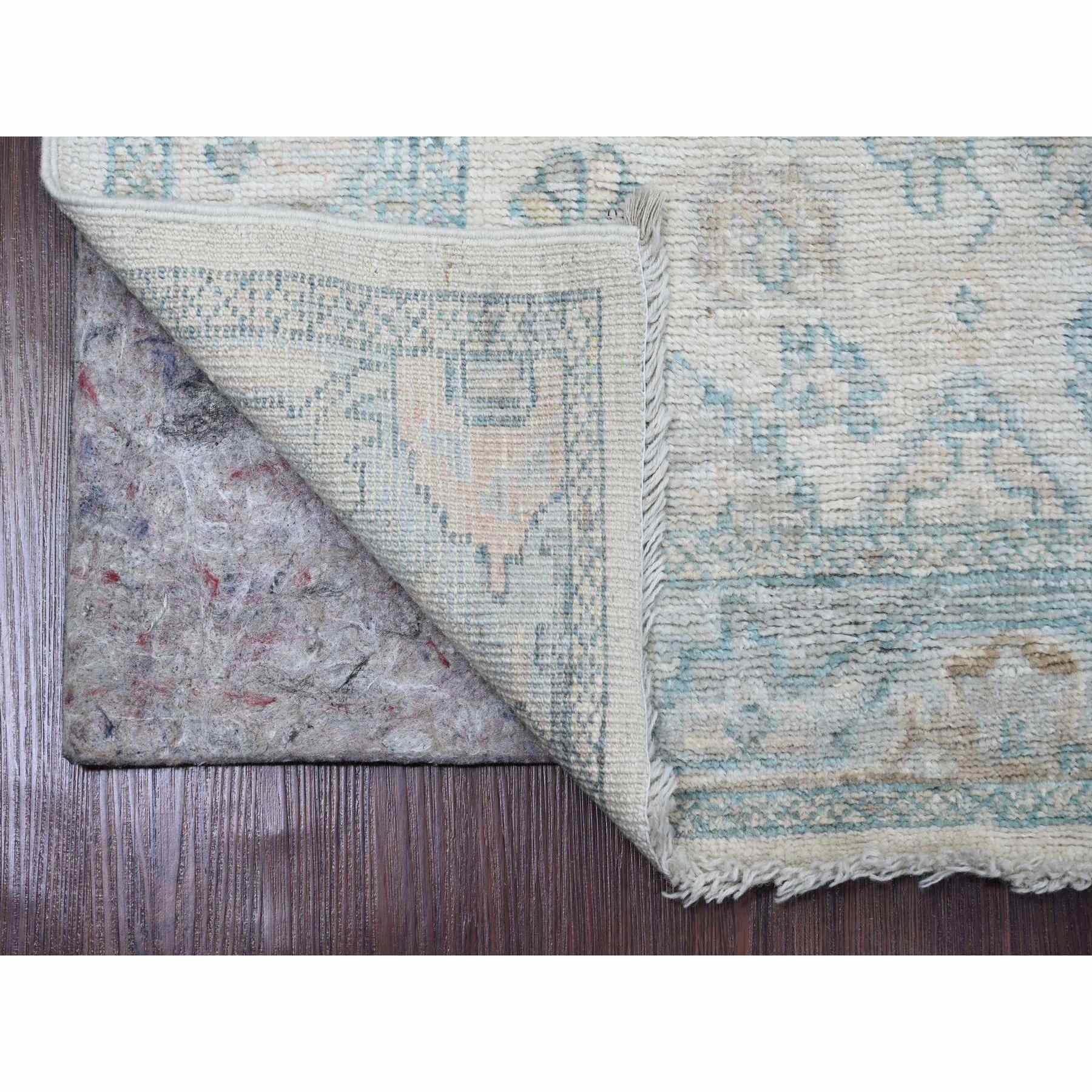 Oushak-And-Peshawar-Hand-Knotted-Rug-101500