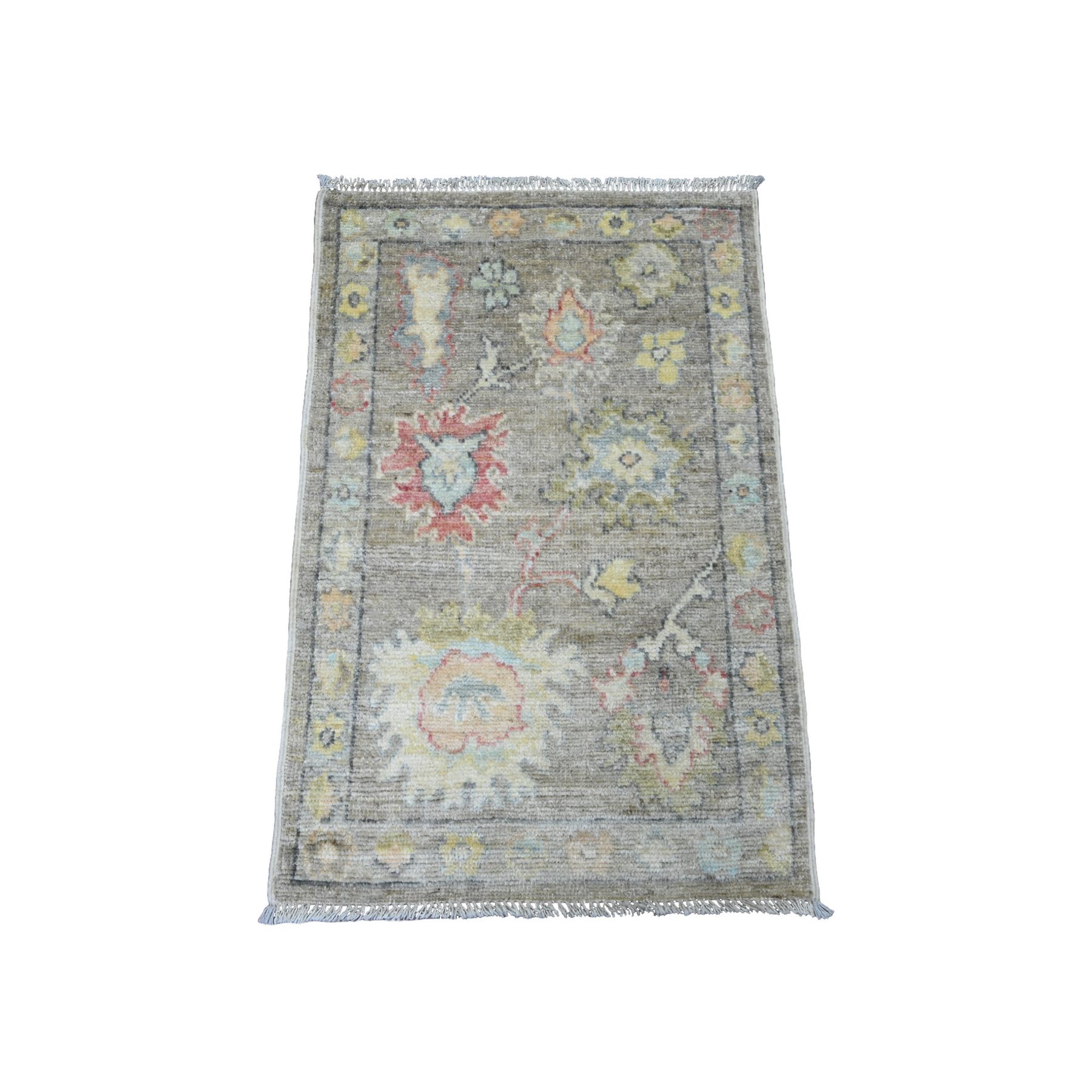 Oushak-And-Peshawar-Hand-Knotted-Rug-101605