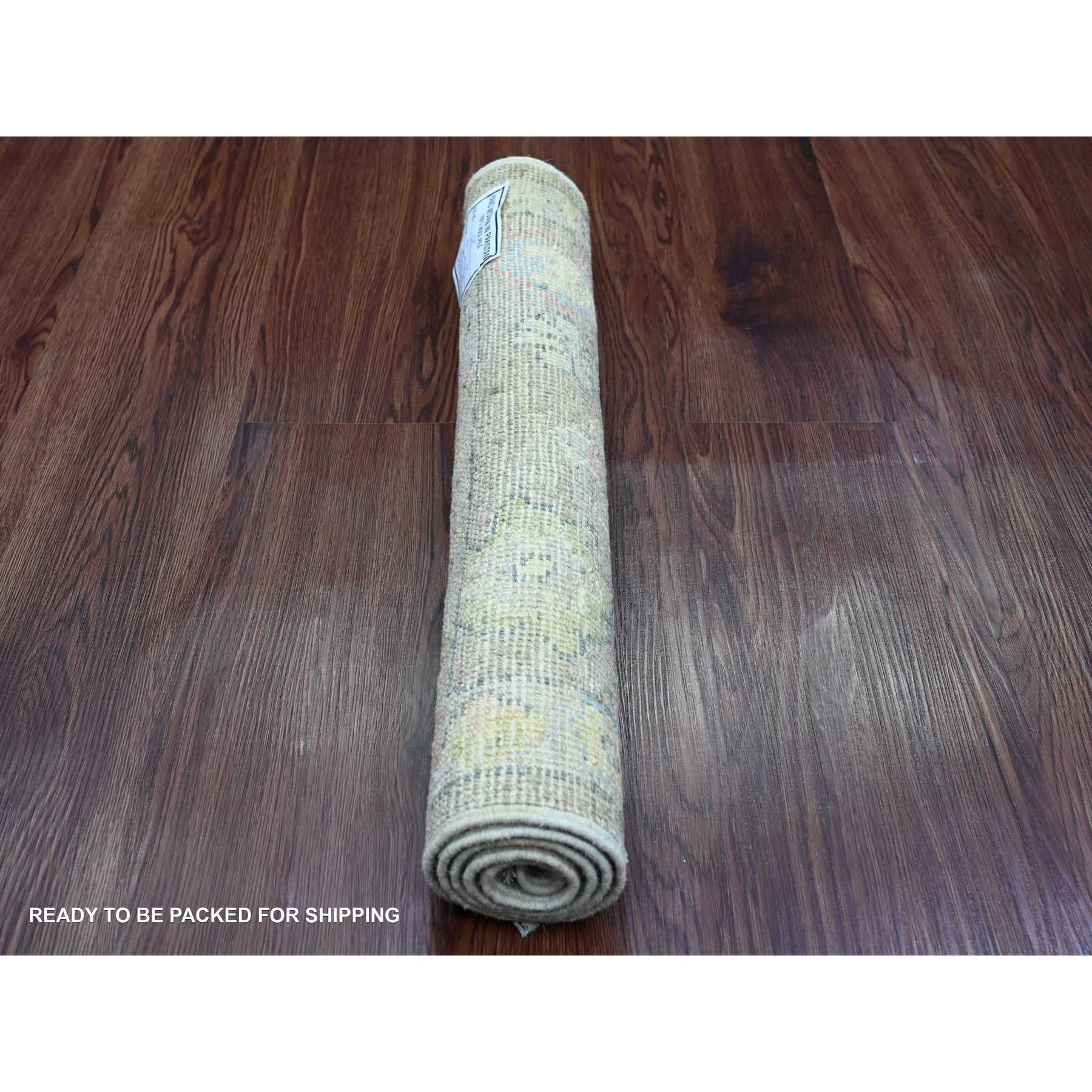 Oushak-And-Peshawar-Hand-Knotted-Rug-101605