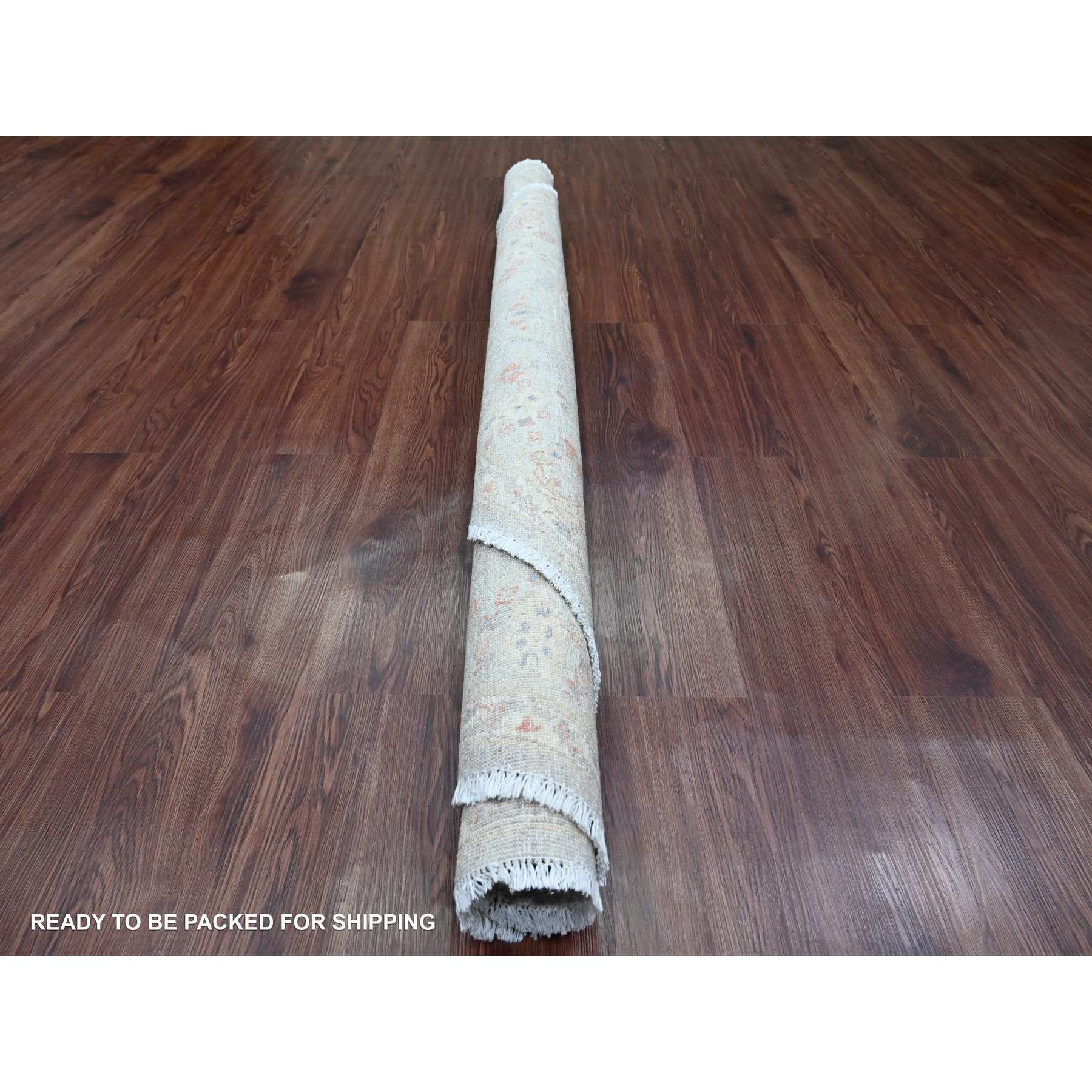 Oushak-And-Peshawar-Hand-Knotted-Rug-101710