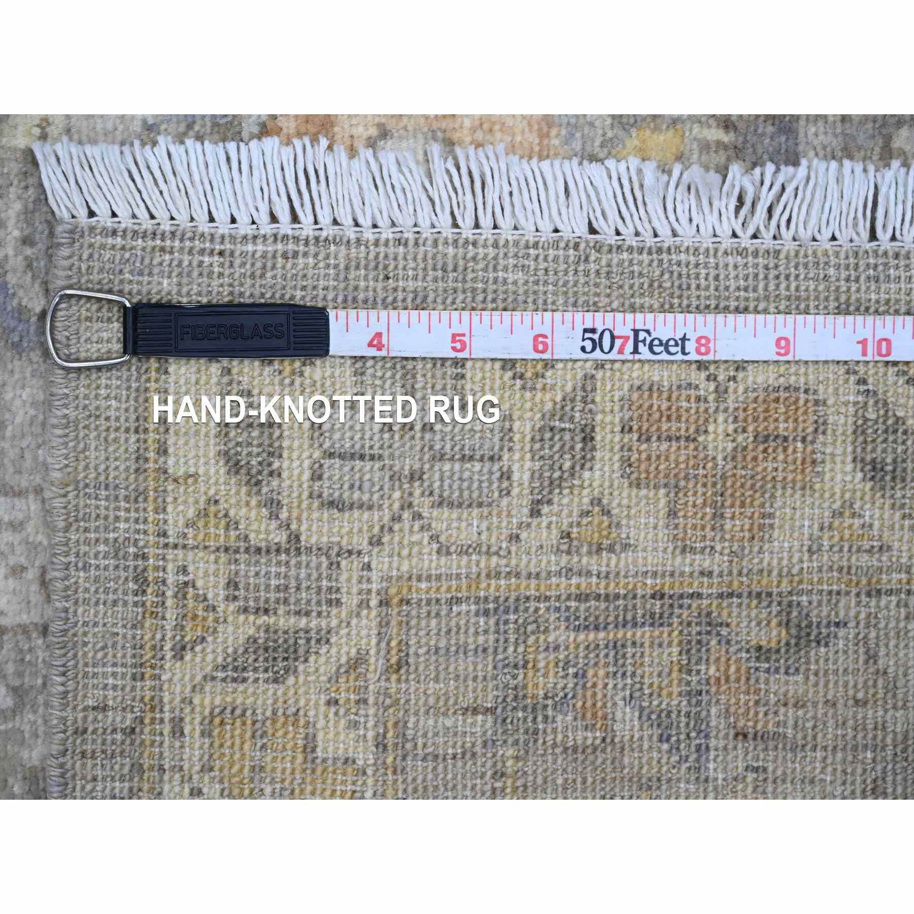 Oushak-And-Peshawar-Hand-Knotted-Rug-101755