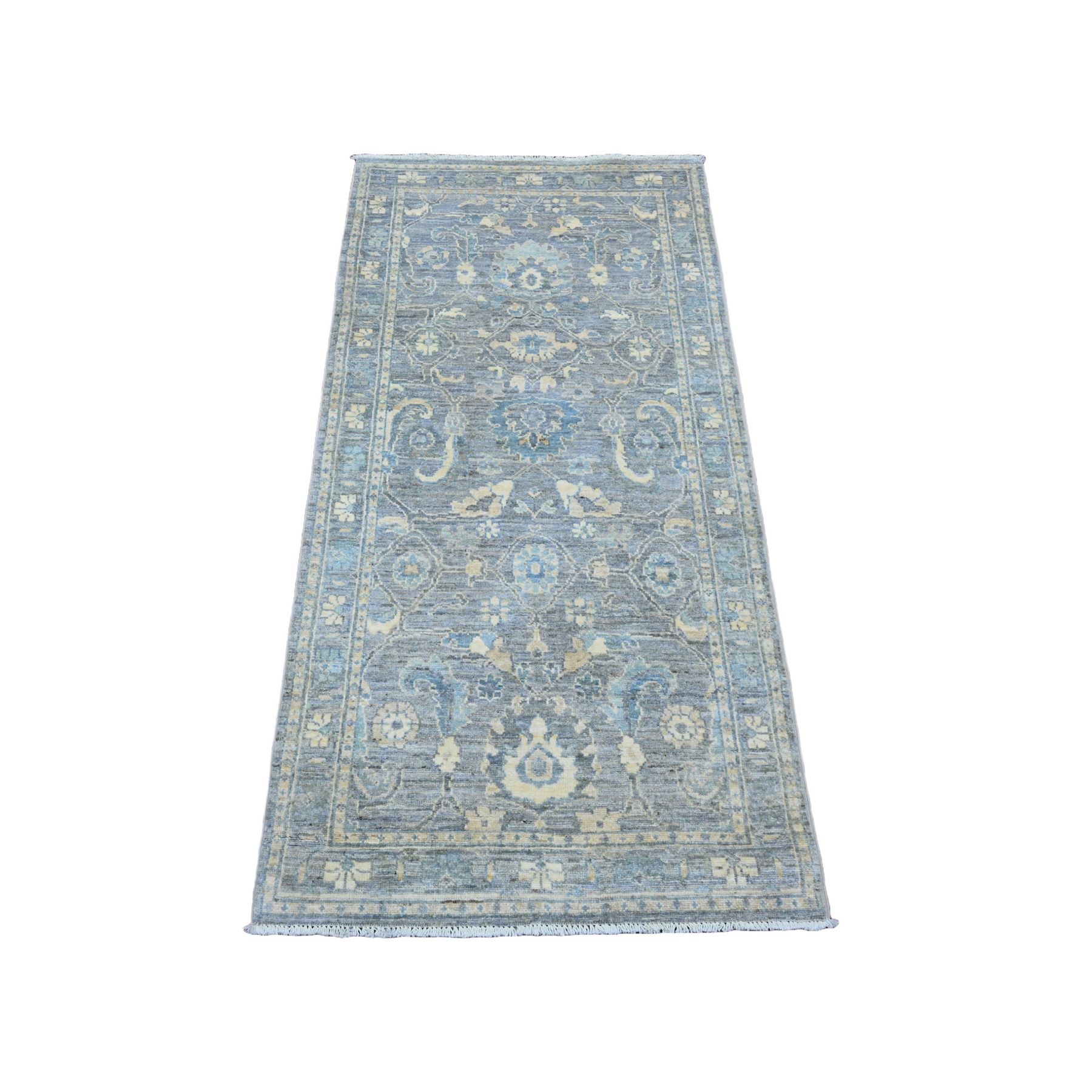 Oushak-And-Peshawar-Hand-Knotted-Rug-101760