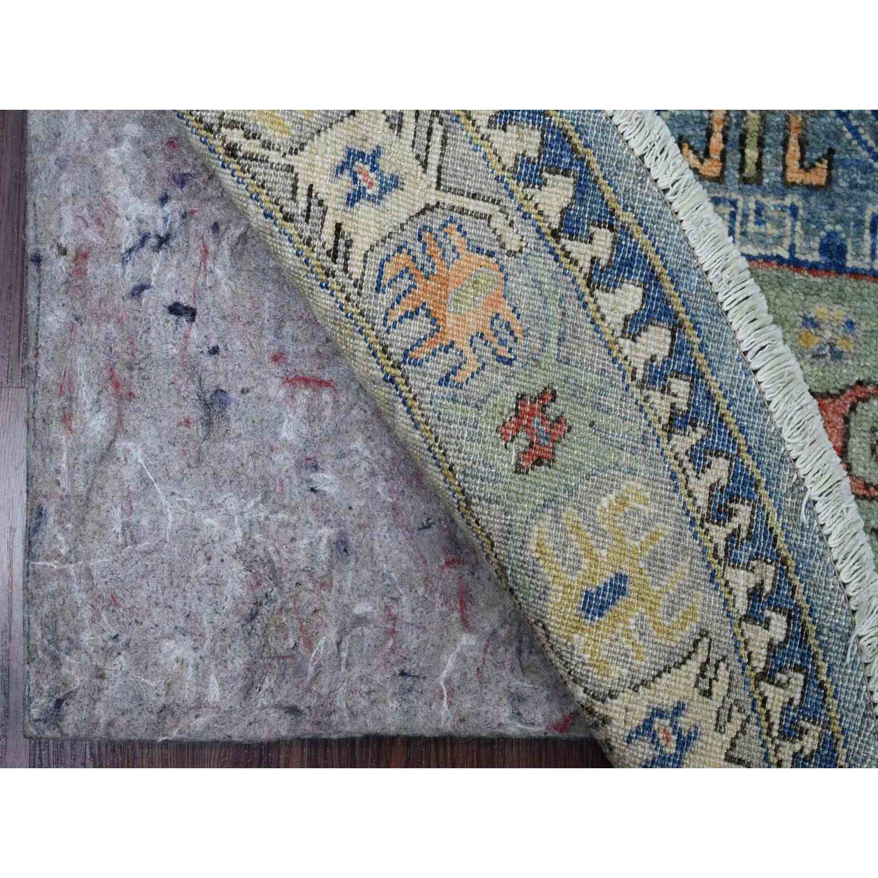 Oushak-And-Peshawar-Hand-Knotted-Rug-101965
