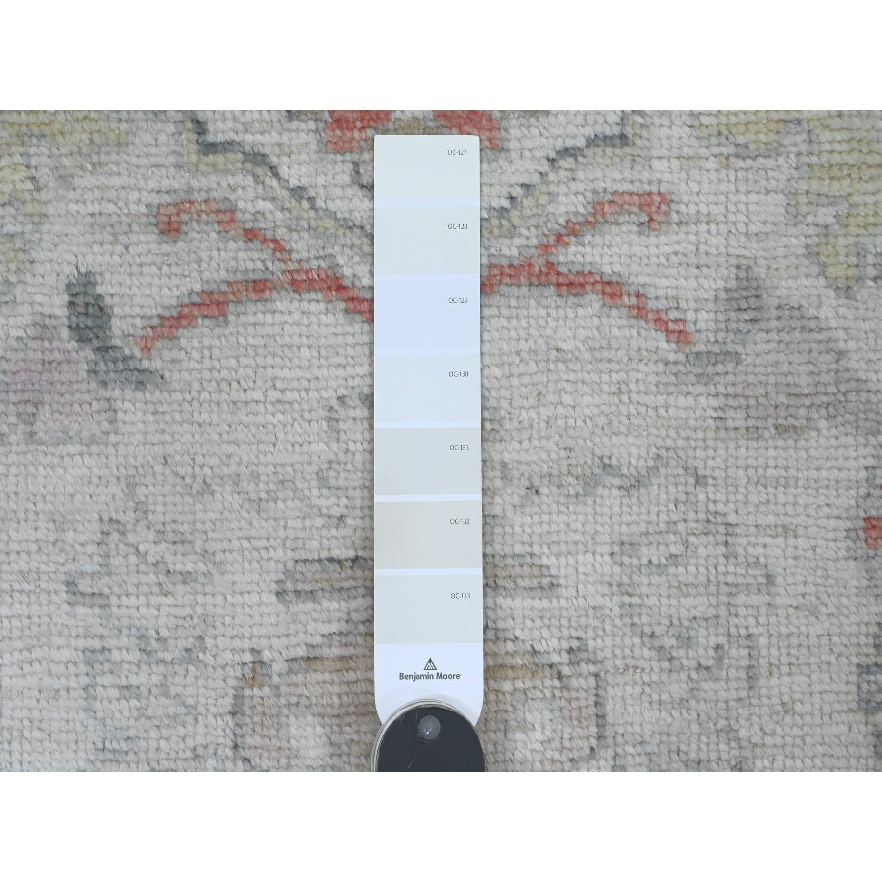 Oushak-And-Peshawar-Hand-Knotted-Rug-102040