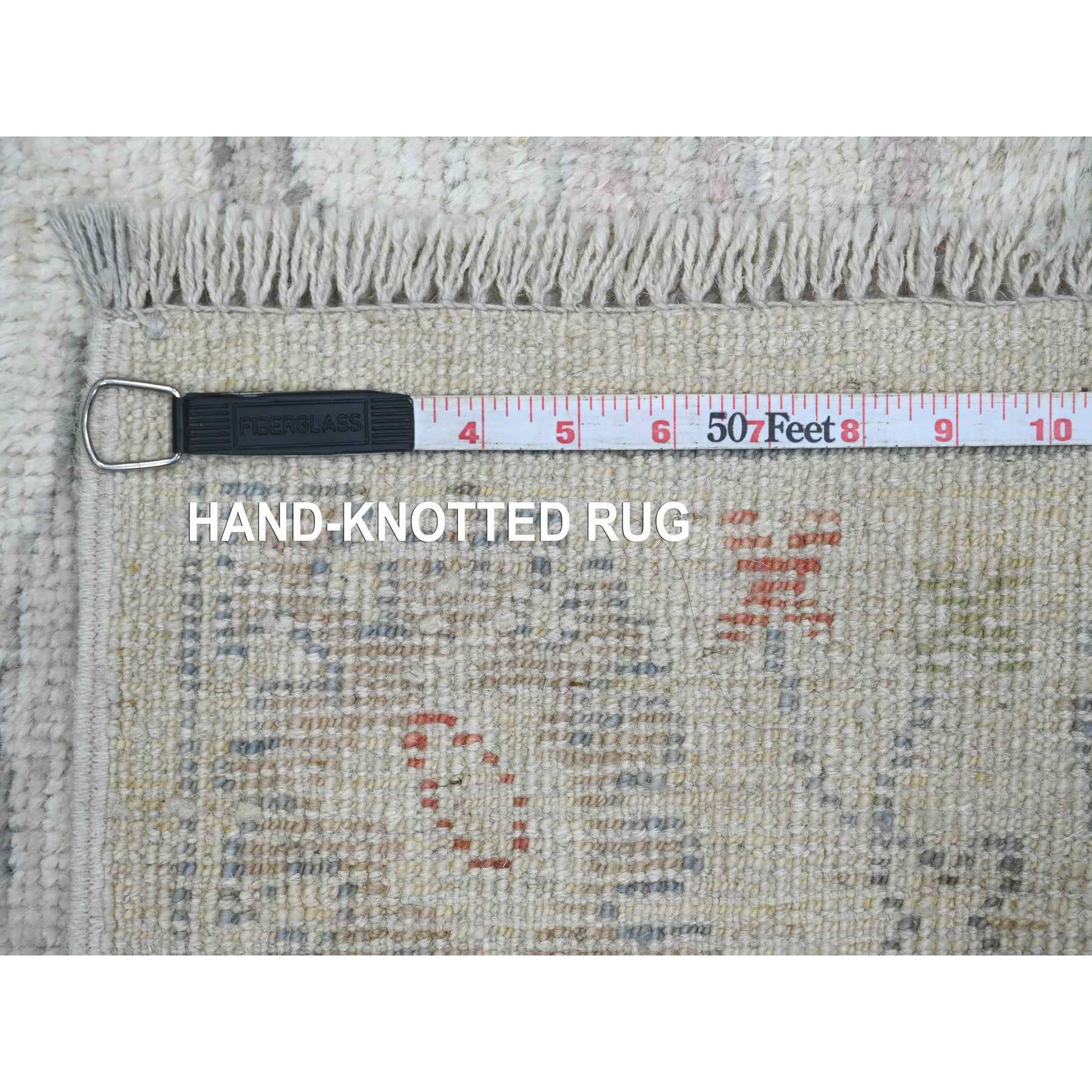 Oushak-And-Peshawar-Hand-Knotted-Rug-102040