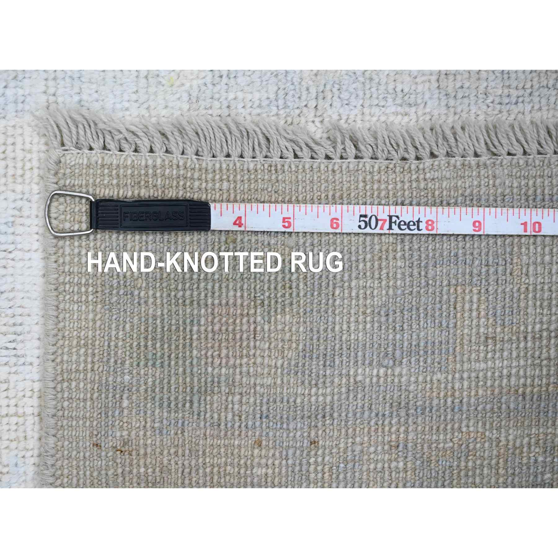 Oushak-And-Peshawar-Hand-Knotted-Rug-102045