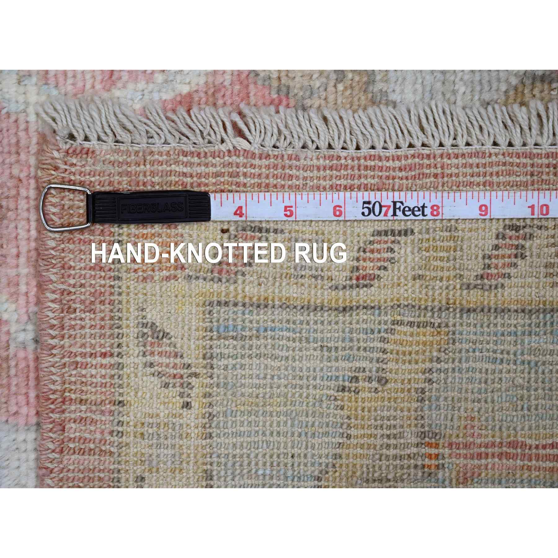 Oushak-And-Peshawar-Hand-Knotted-Rug-102055