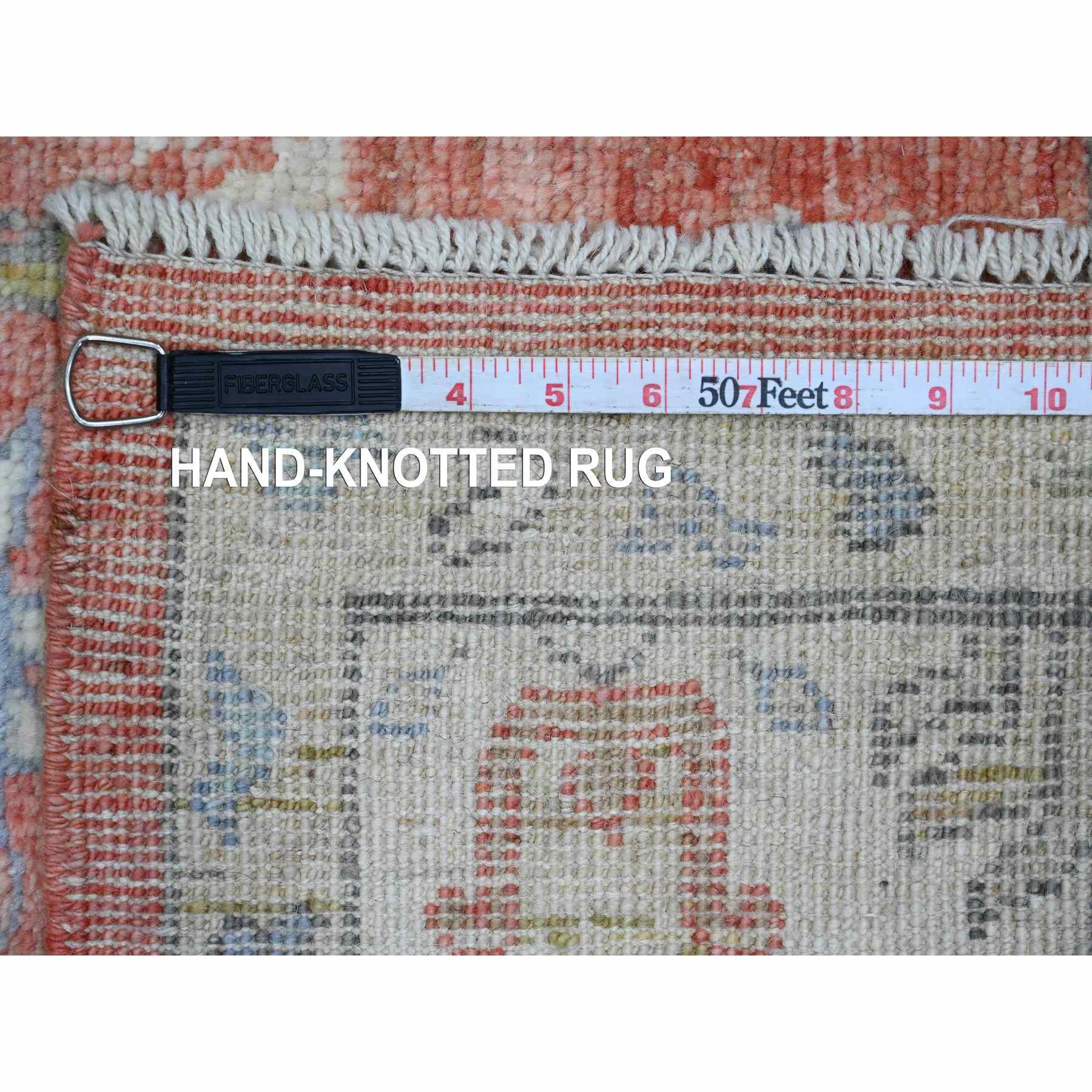 Oushak-And-Peshawar-Hand-Knotted-Rug-102065