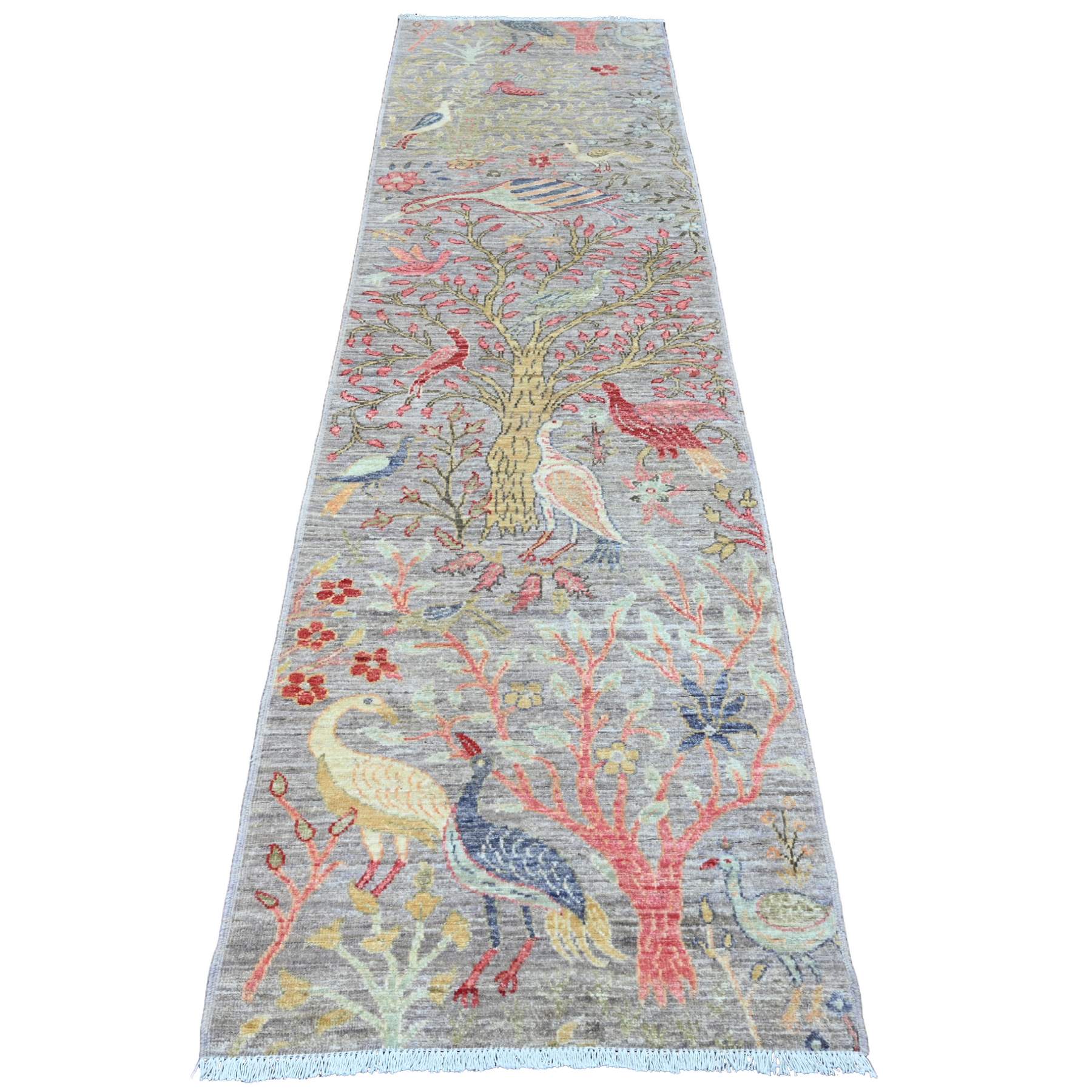 Oushak-And-Peshawar-Hand-Knotted-Rug-102130
