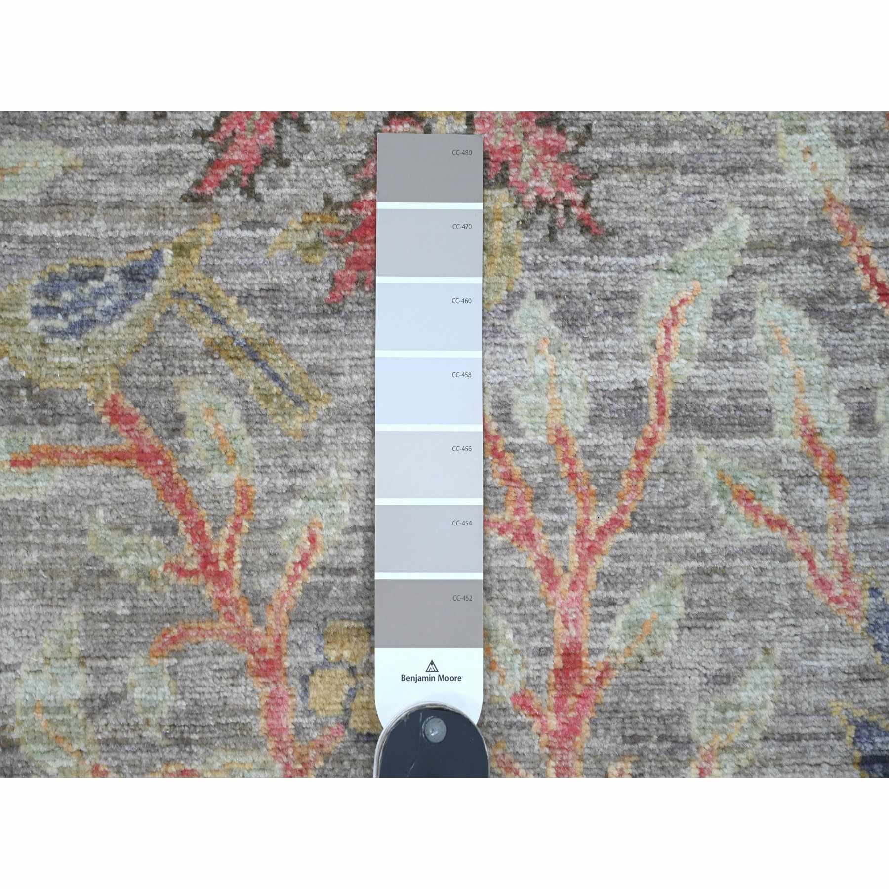 Oushak-And-Peshawar-Hand-Knotted-Rug-102130