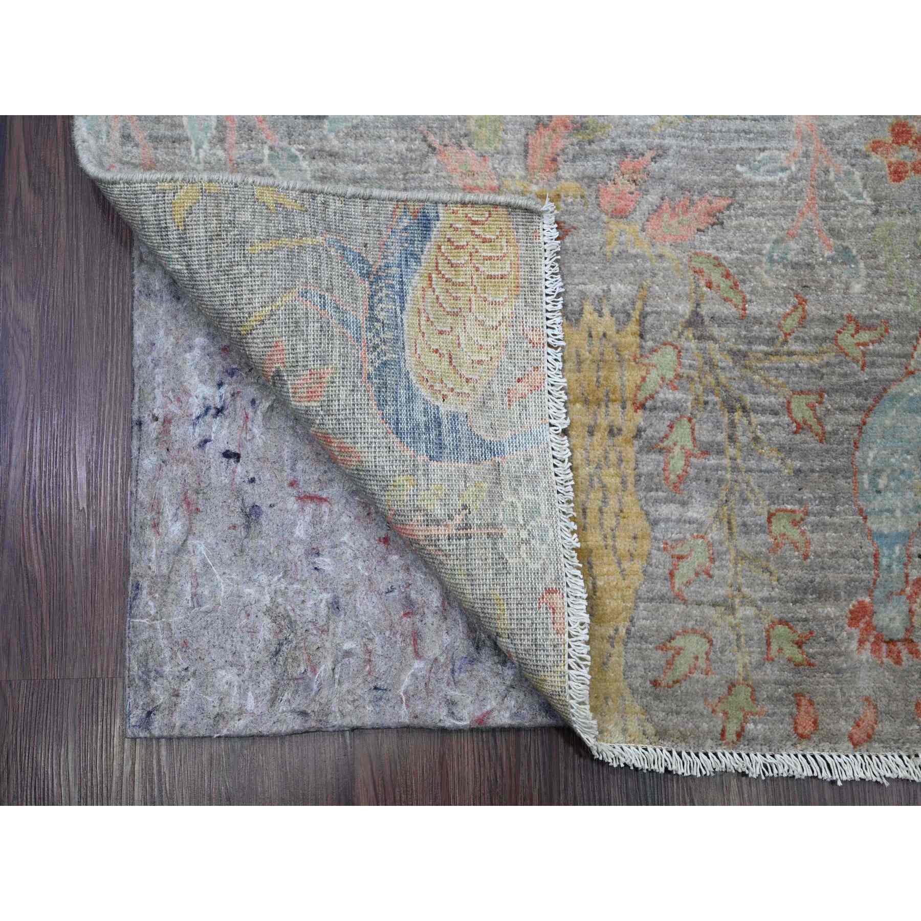 Oushak-And-Peshawar-Hand-Knotted-Rug-102175