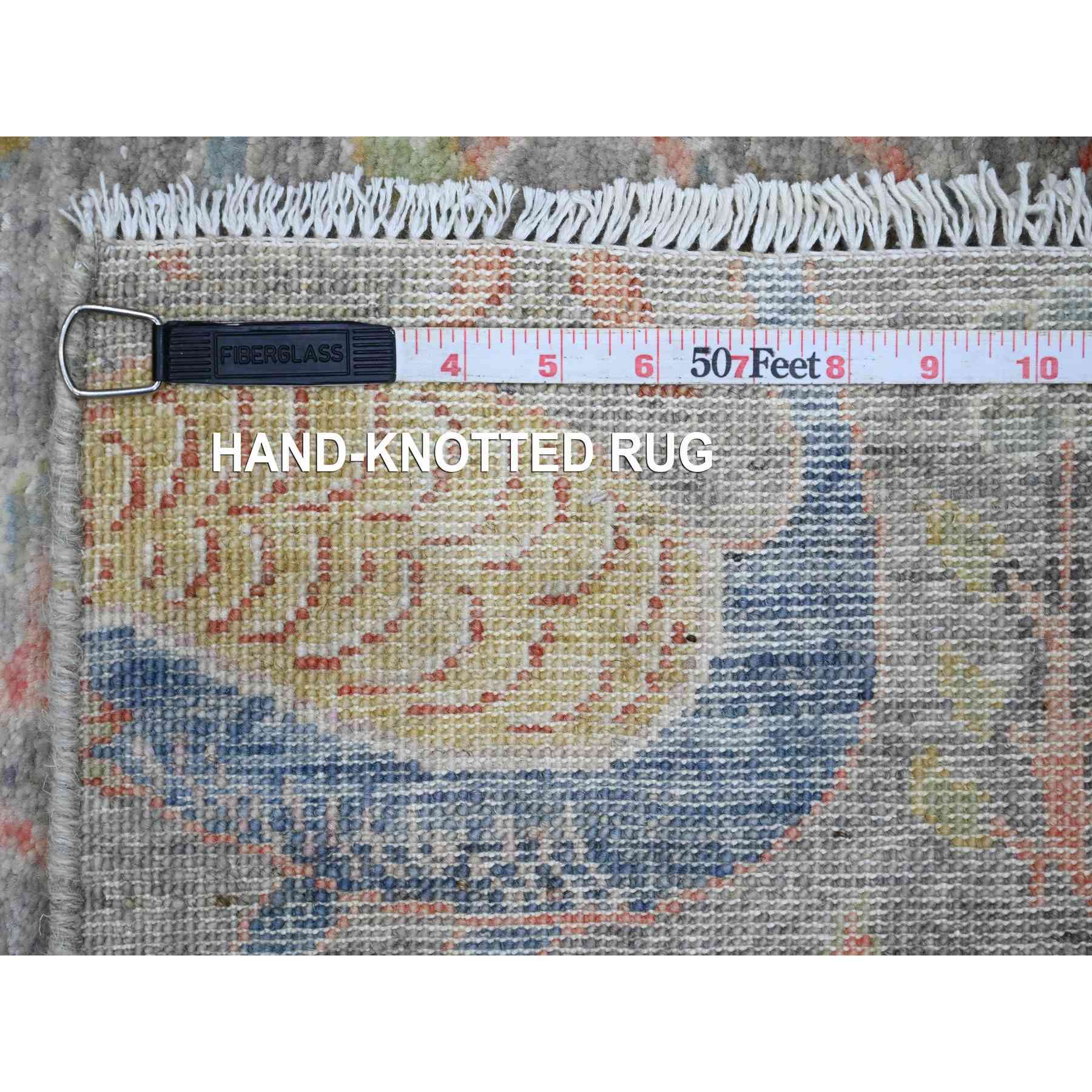 Oushak-And-Peshawar-Hand-Knotted-Rug-102175