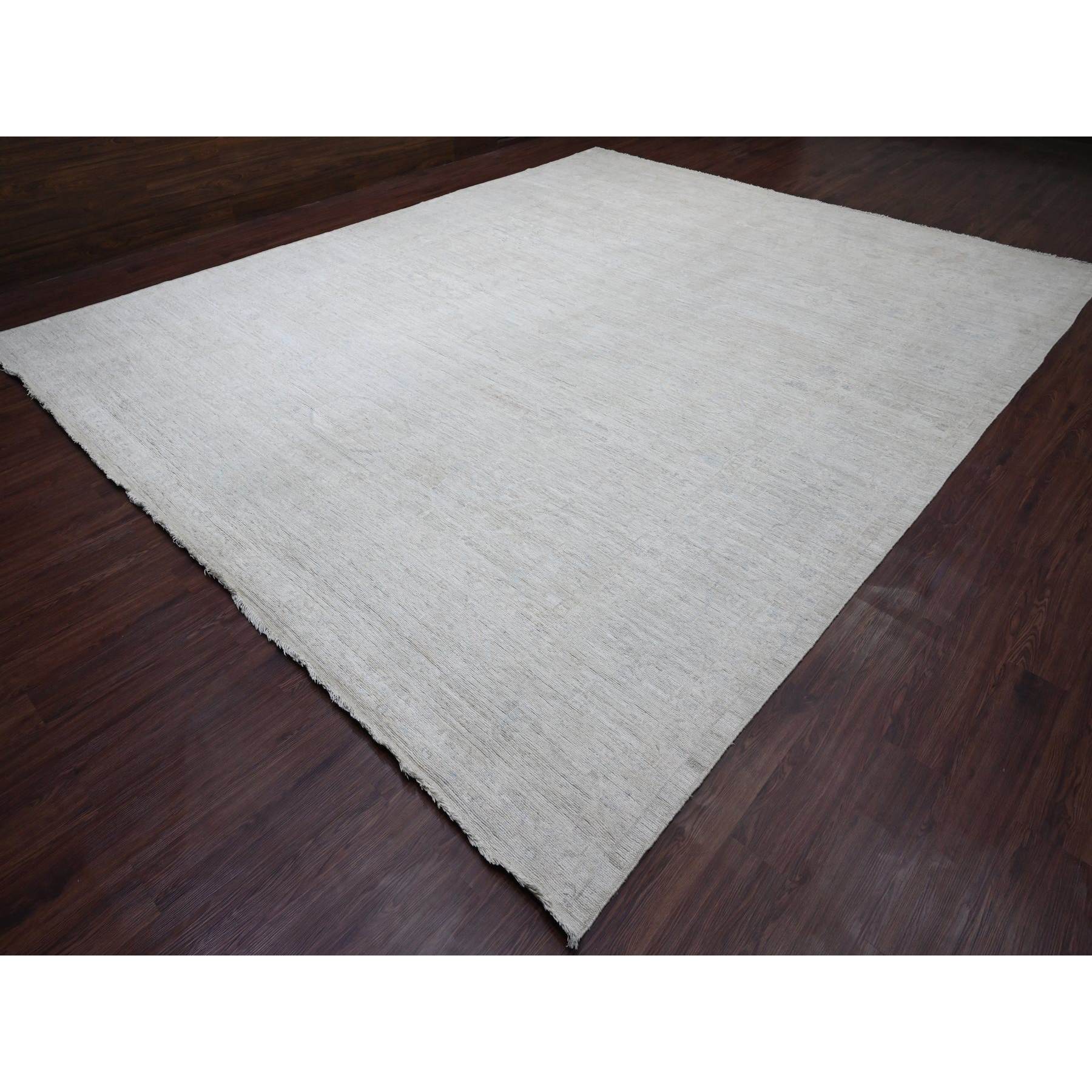 Oushak-And-Peshawar-Hand-Knotted-Rug-102305