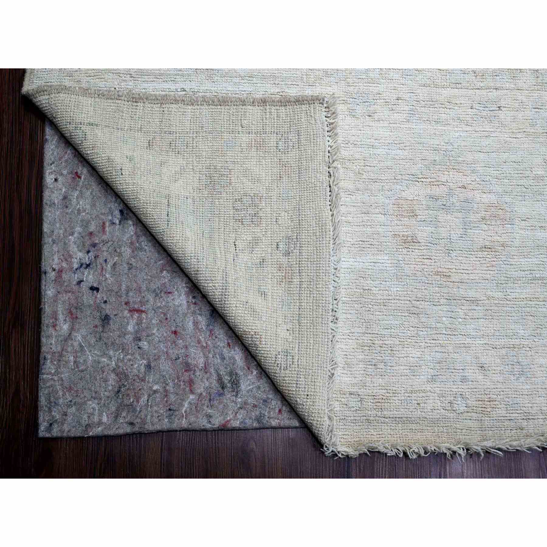 Oushak-And-Peshawar-Hand-Knotted-Rug-102305