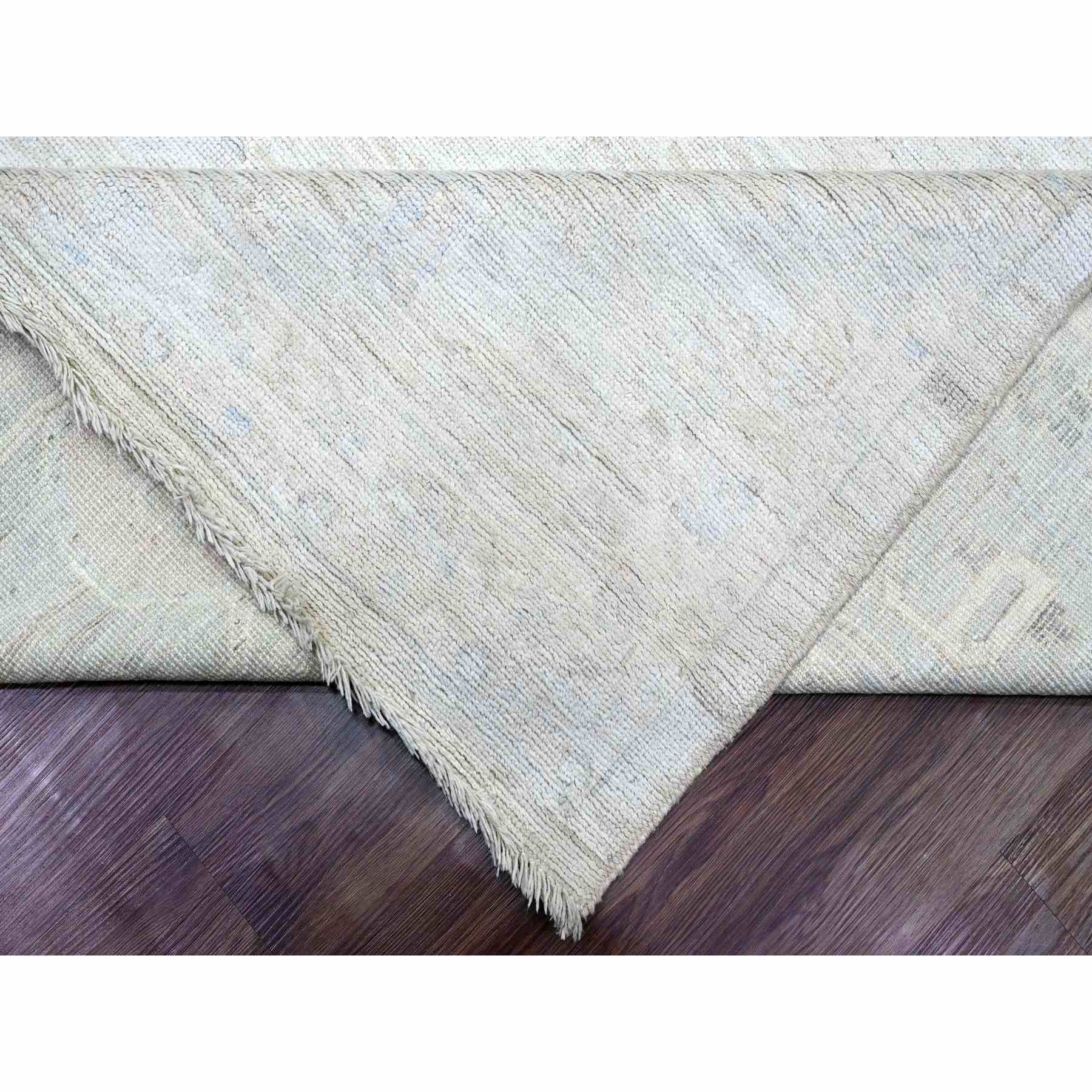 Oushak-And-Peshawar-Hand-Knotted-Rug-102305