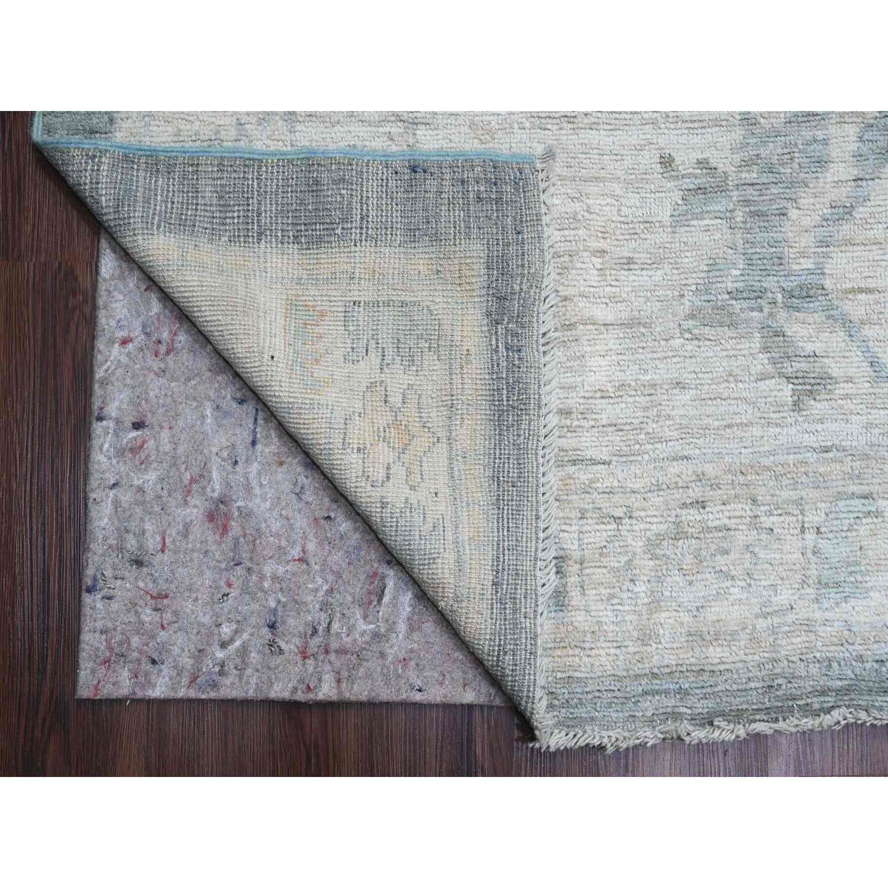 Oushak-And-Peshawar-Hand-Knotted-Rug-102310