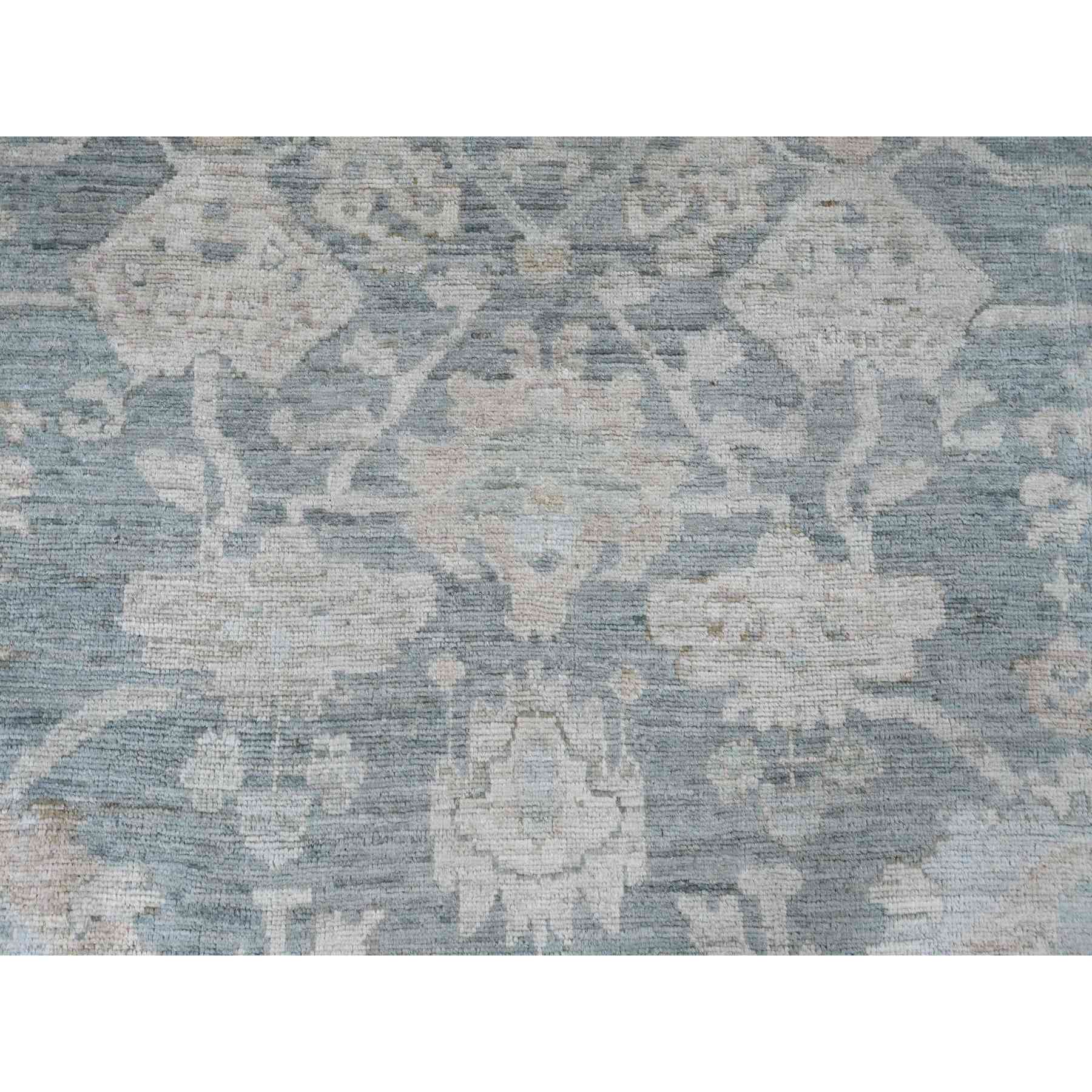 Oushak-And-Peshawar-Hand-Knotted-Rug-102310
