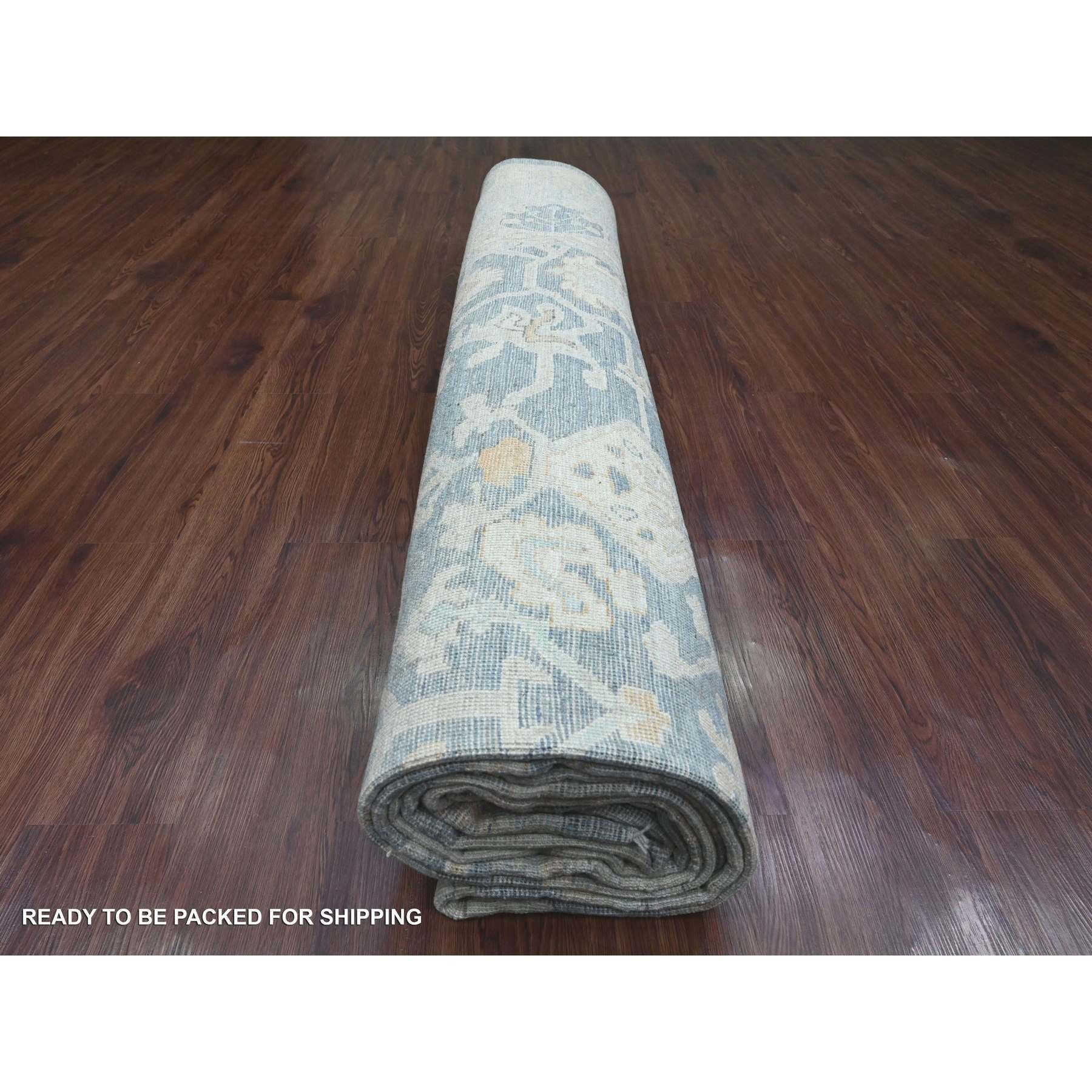 Oushak-And-Peshawar-Hand-Knotted-Rug-102310