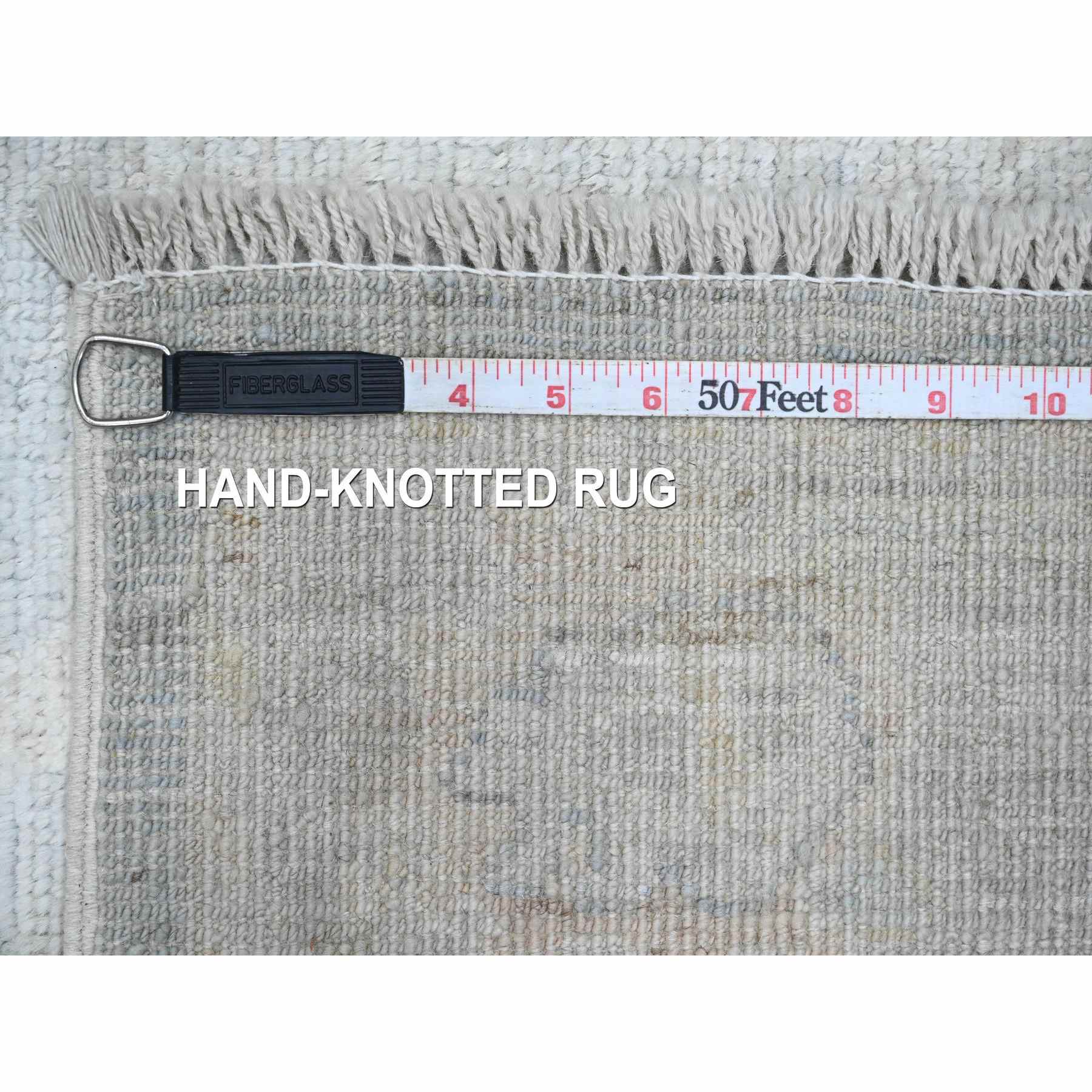 Oushak-And-Peshawar-Hand-Knotted-Rug-102355