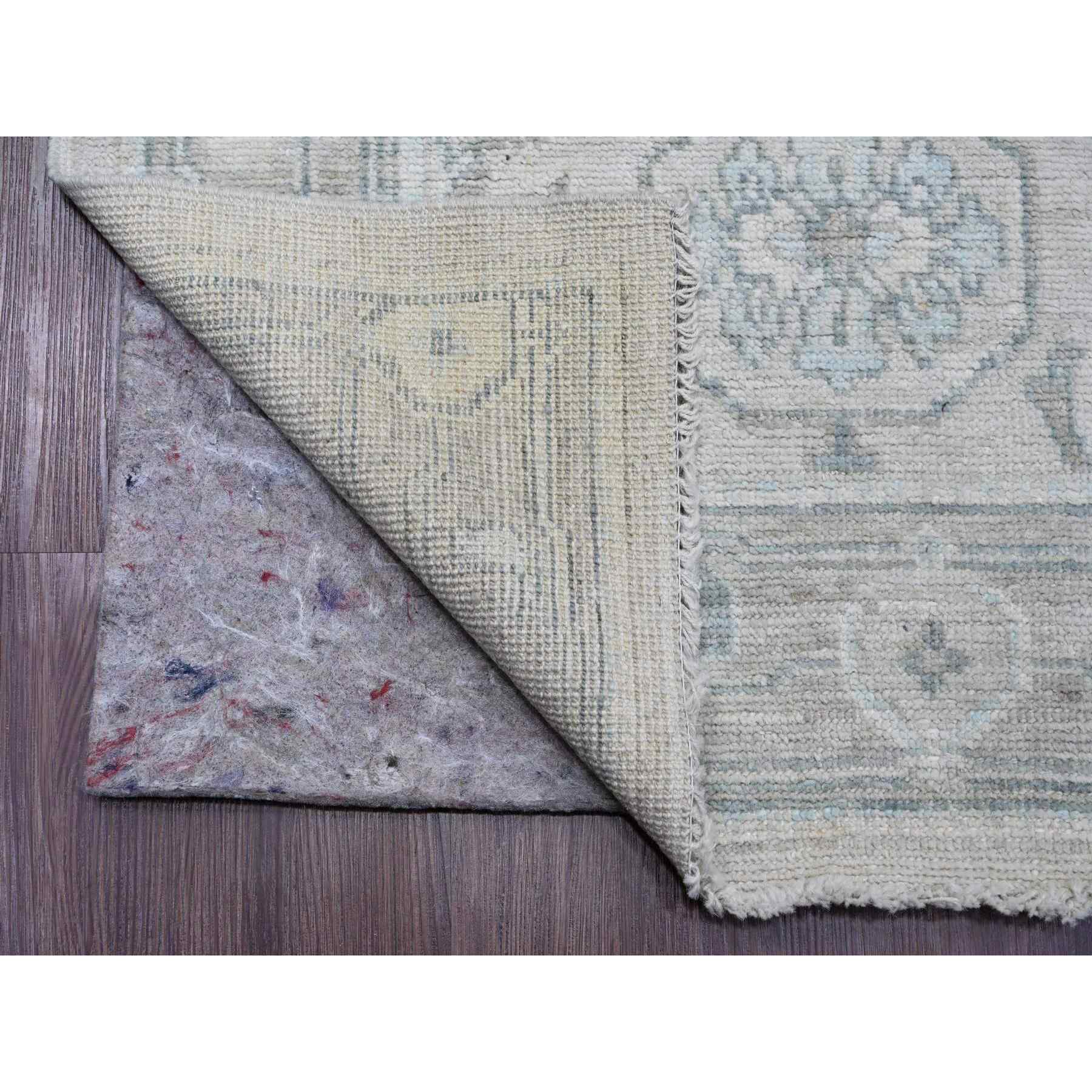 Oushak-And-Peshawar-Hand-Knotted-Rug-102365