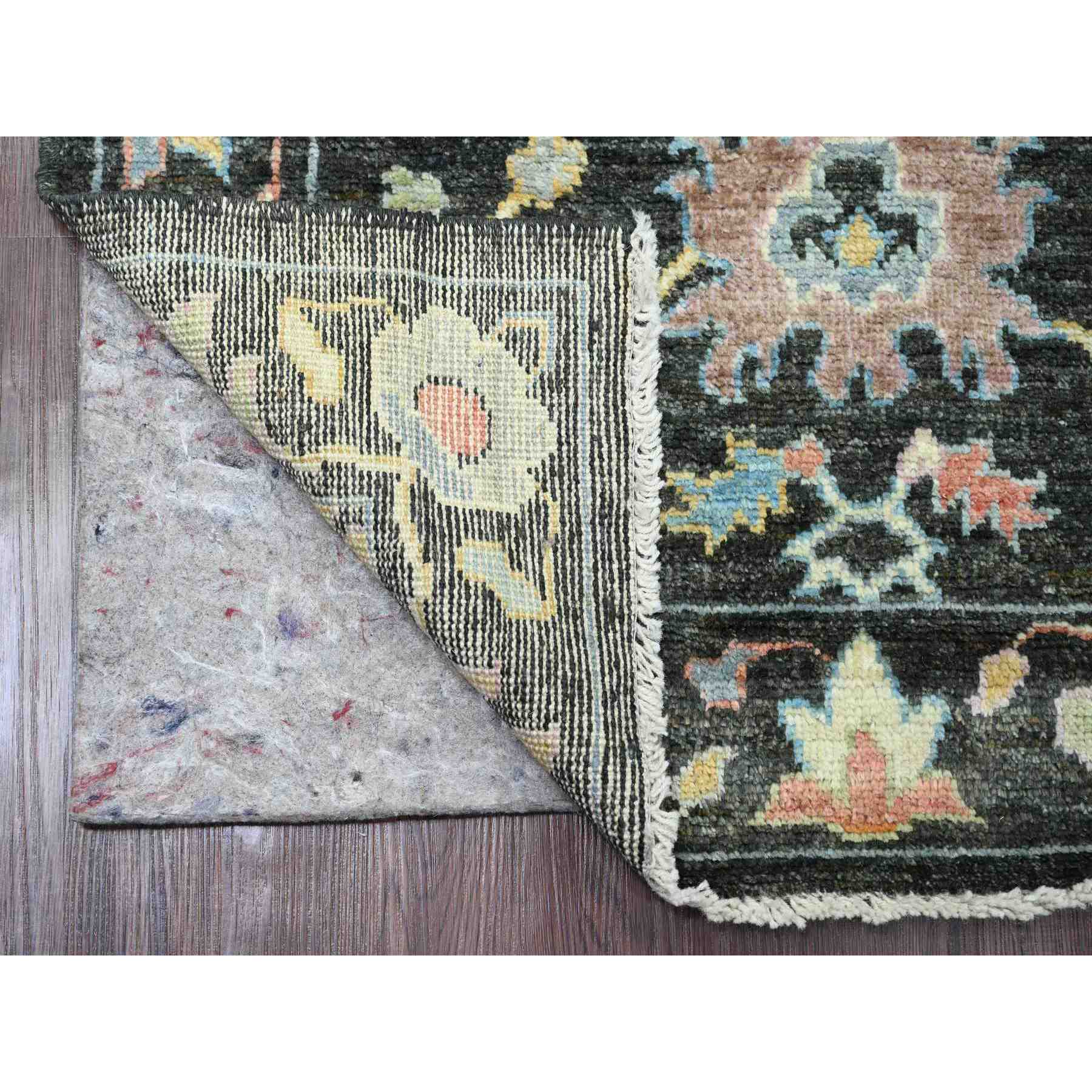Oushak-And-Peshawar-Hand-Knotted-Rug-102370