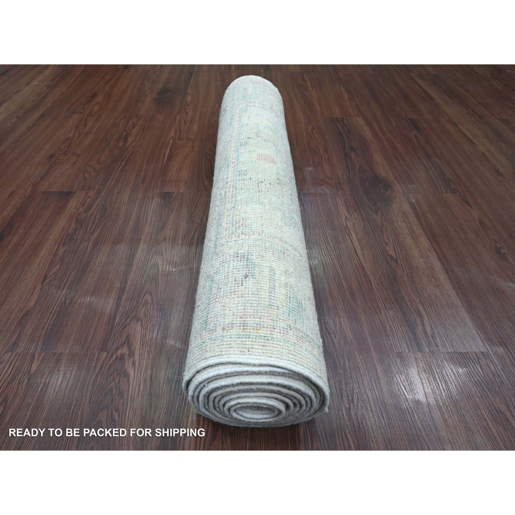 Oushak-And-Peshawar-Hand-Knotted-Rug-102375
