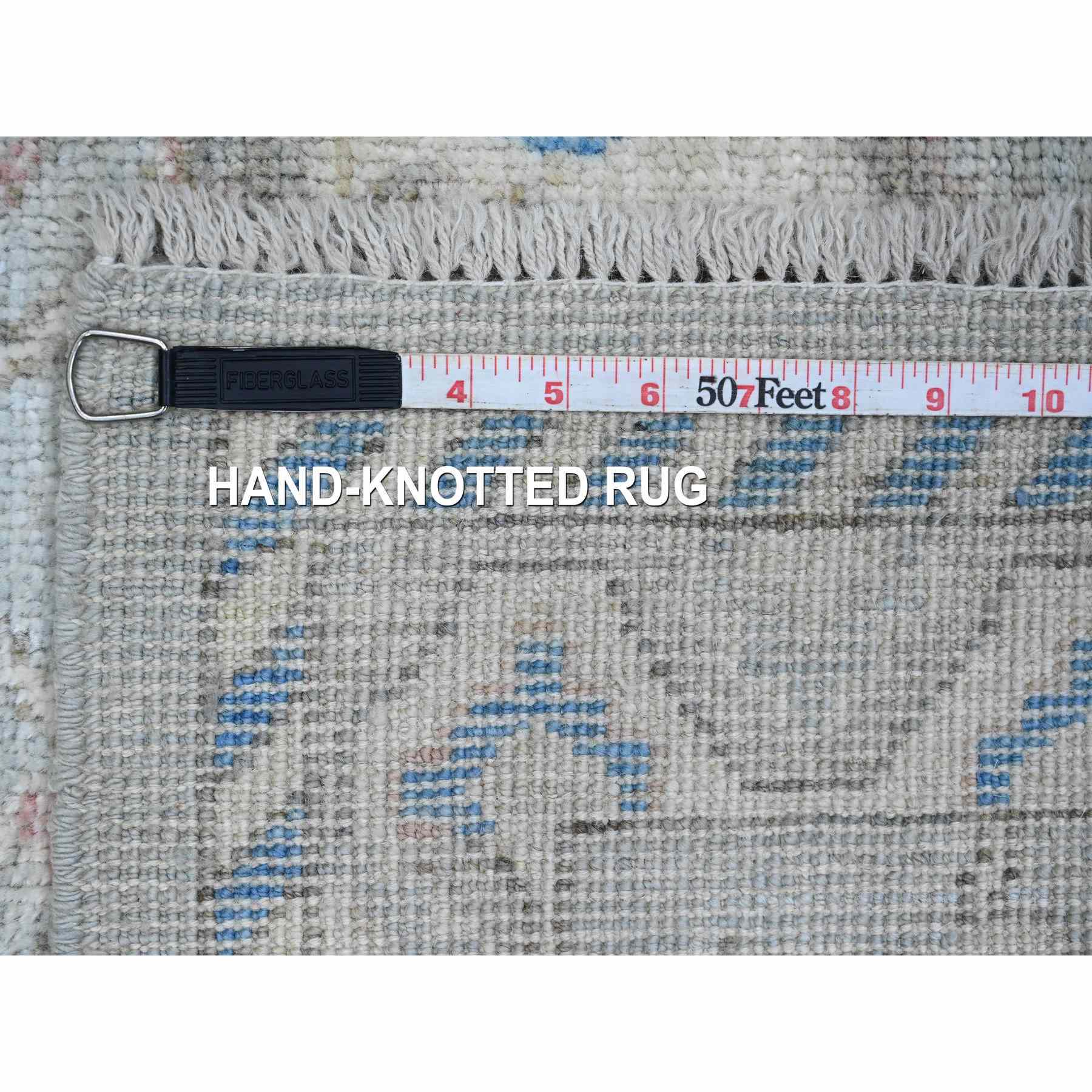 Oushak-And-Peshawar-Hand-Knotted-Rug-102385