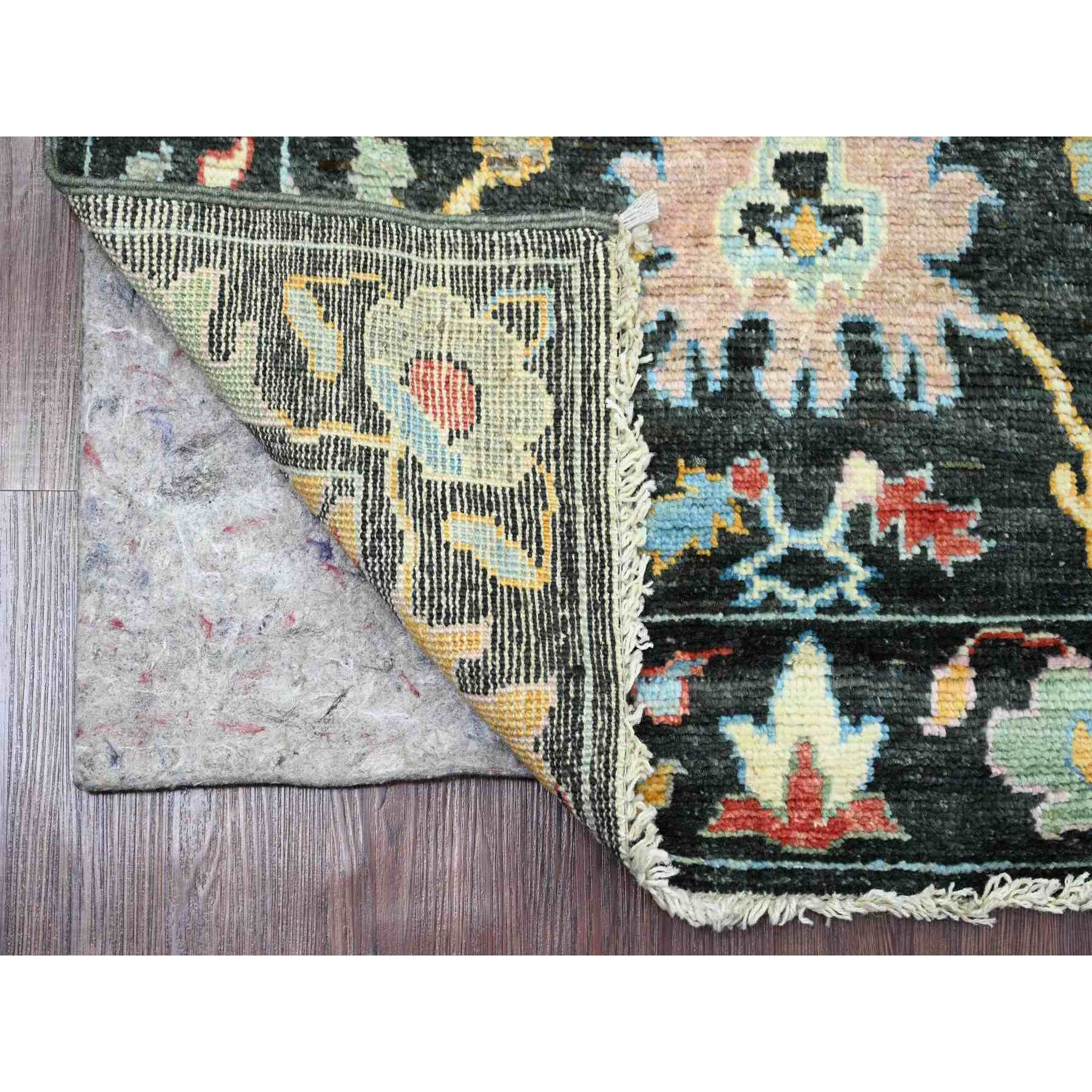 Oushak-And-Peshawar-Hand-Knotted-Rug-102390