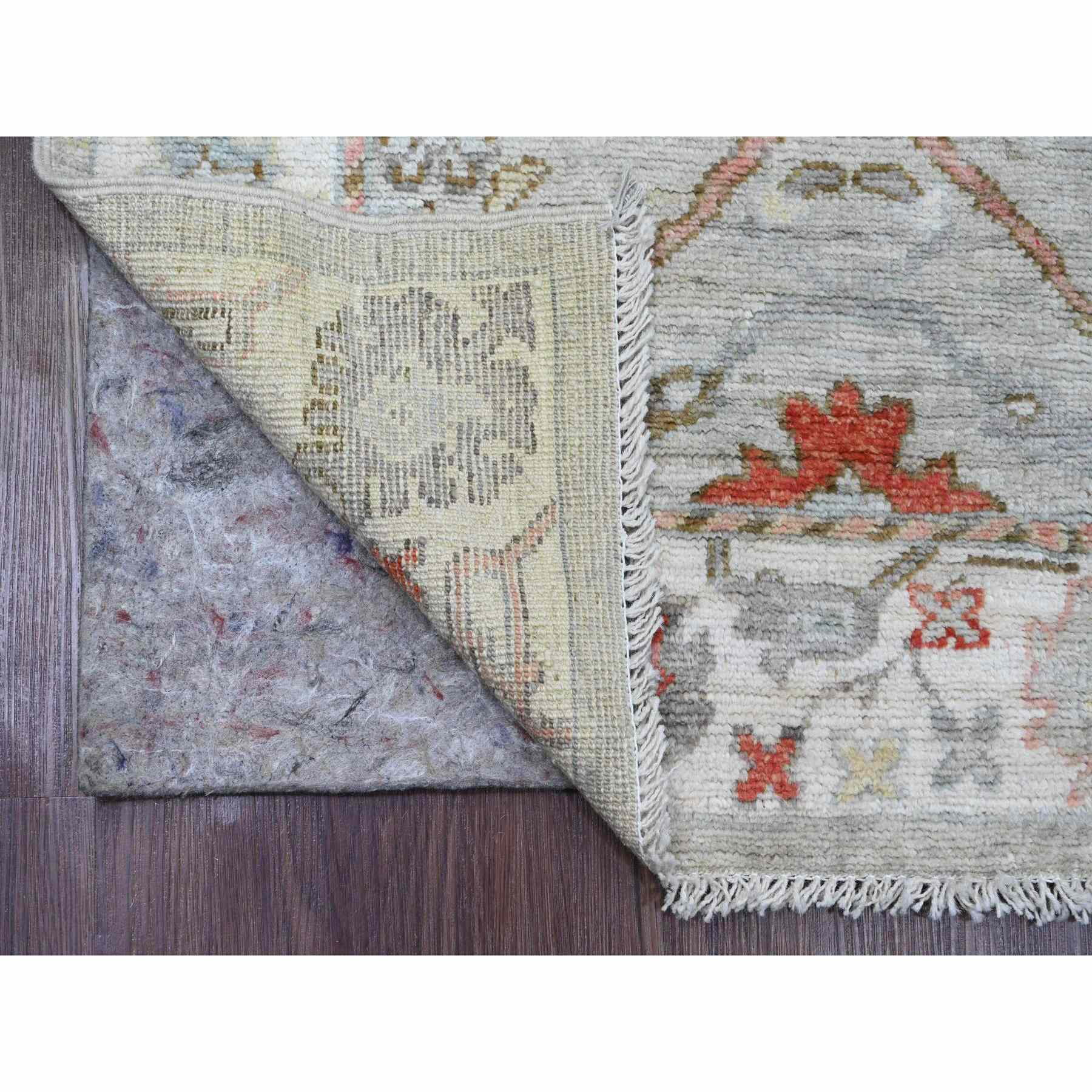 Oushak-And-Peshawar-Hand-Knotted-Rug-102400