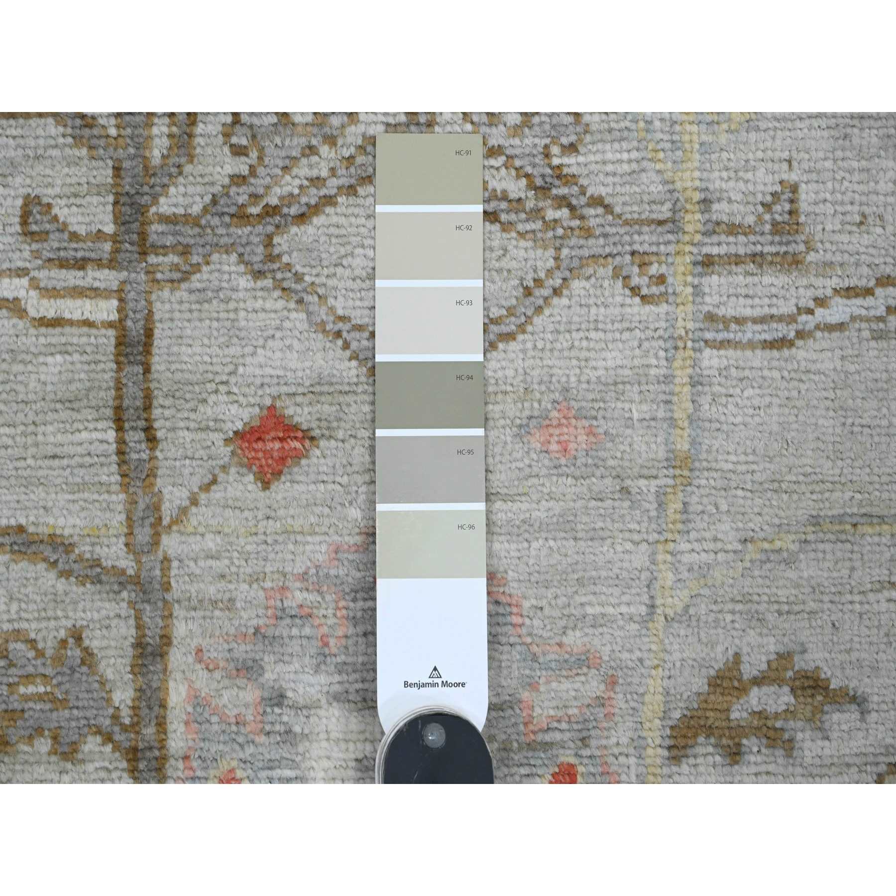 Oushak-And-Peshawar-Hand-Knotted-Rug-102400