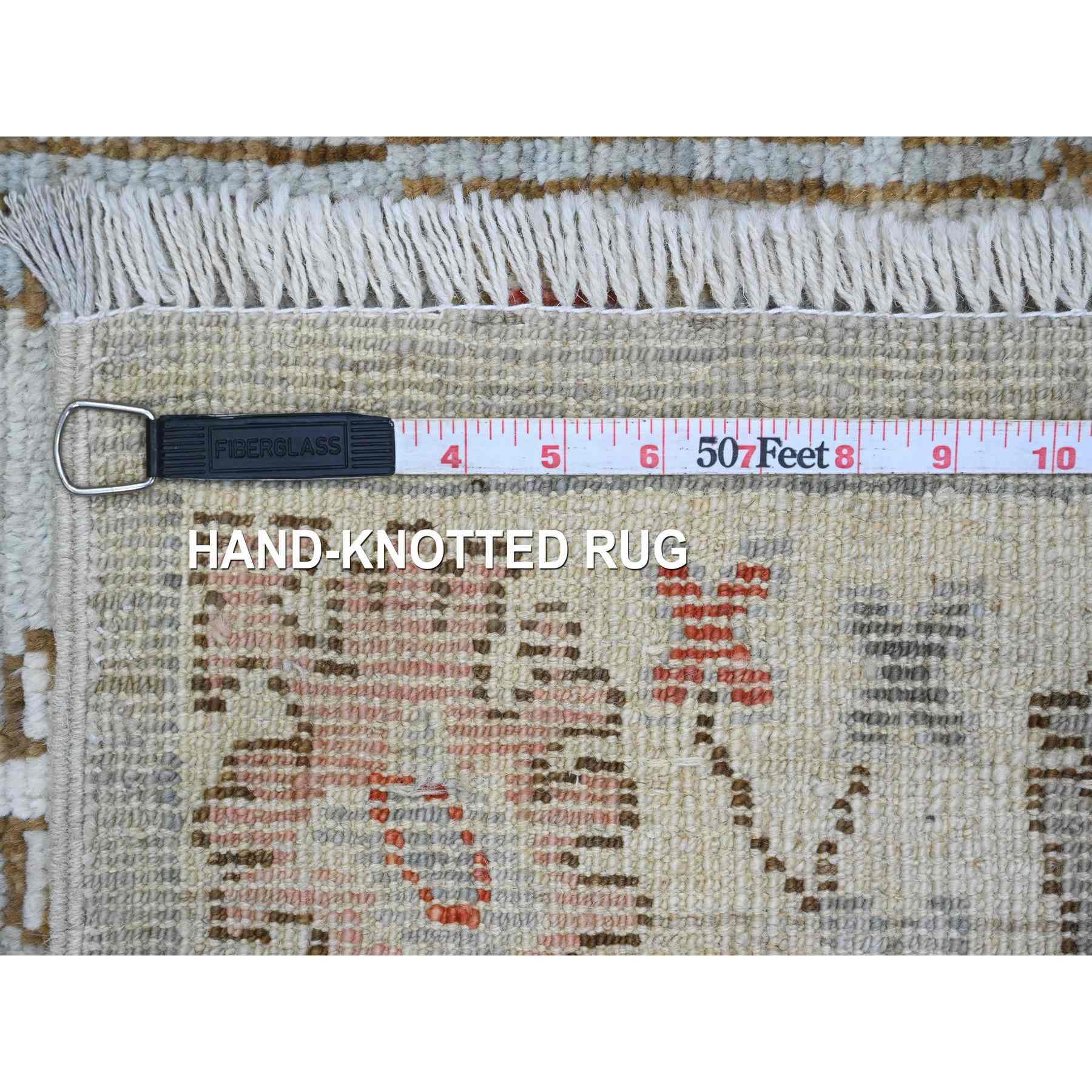 Oushak-And-Peshawar-Hand-Knotted-Rug-102400
