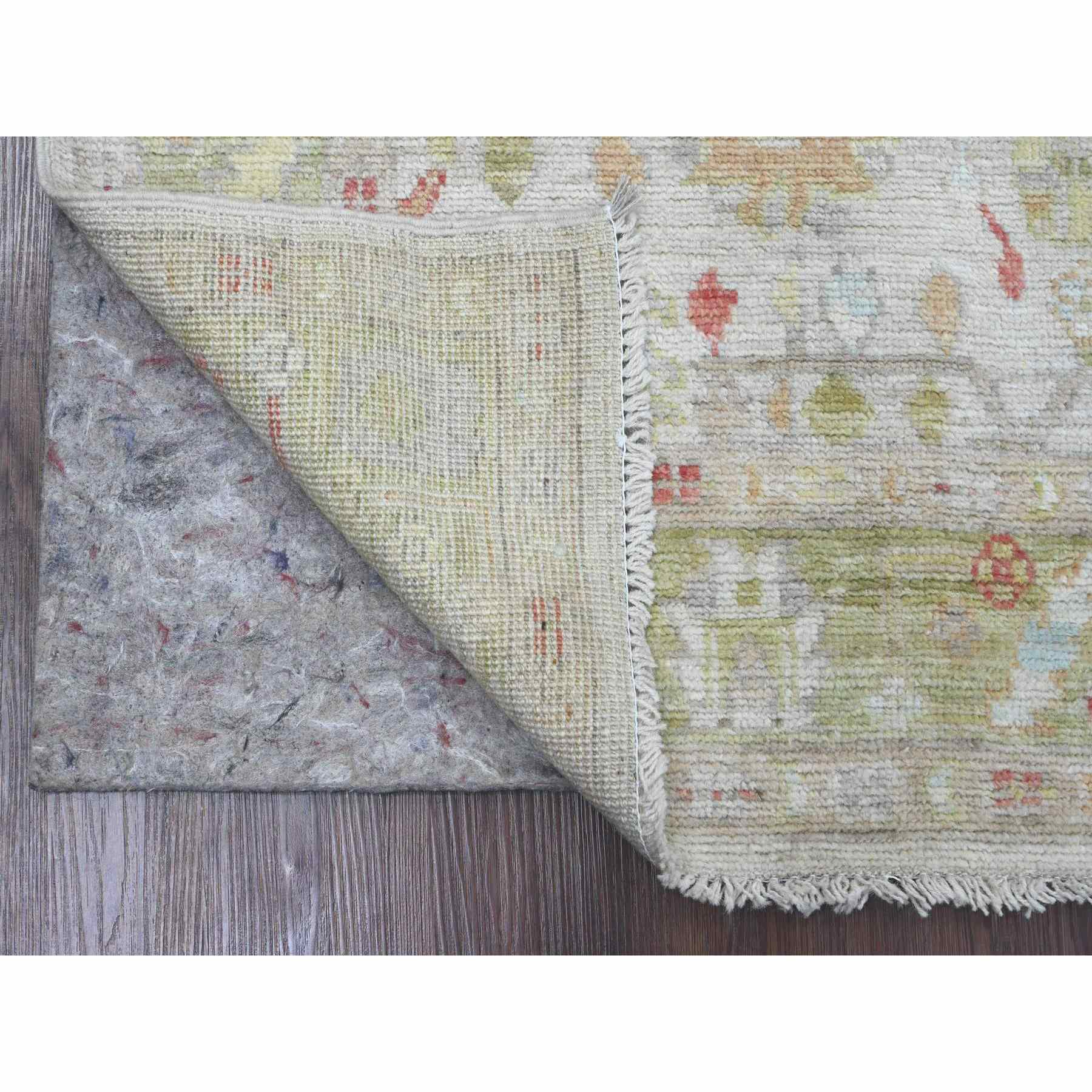 Oushak-And-Peshawar-Hand-Knotted-Rug-102430
