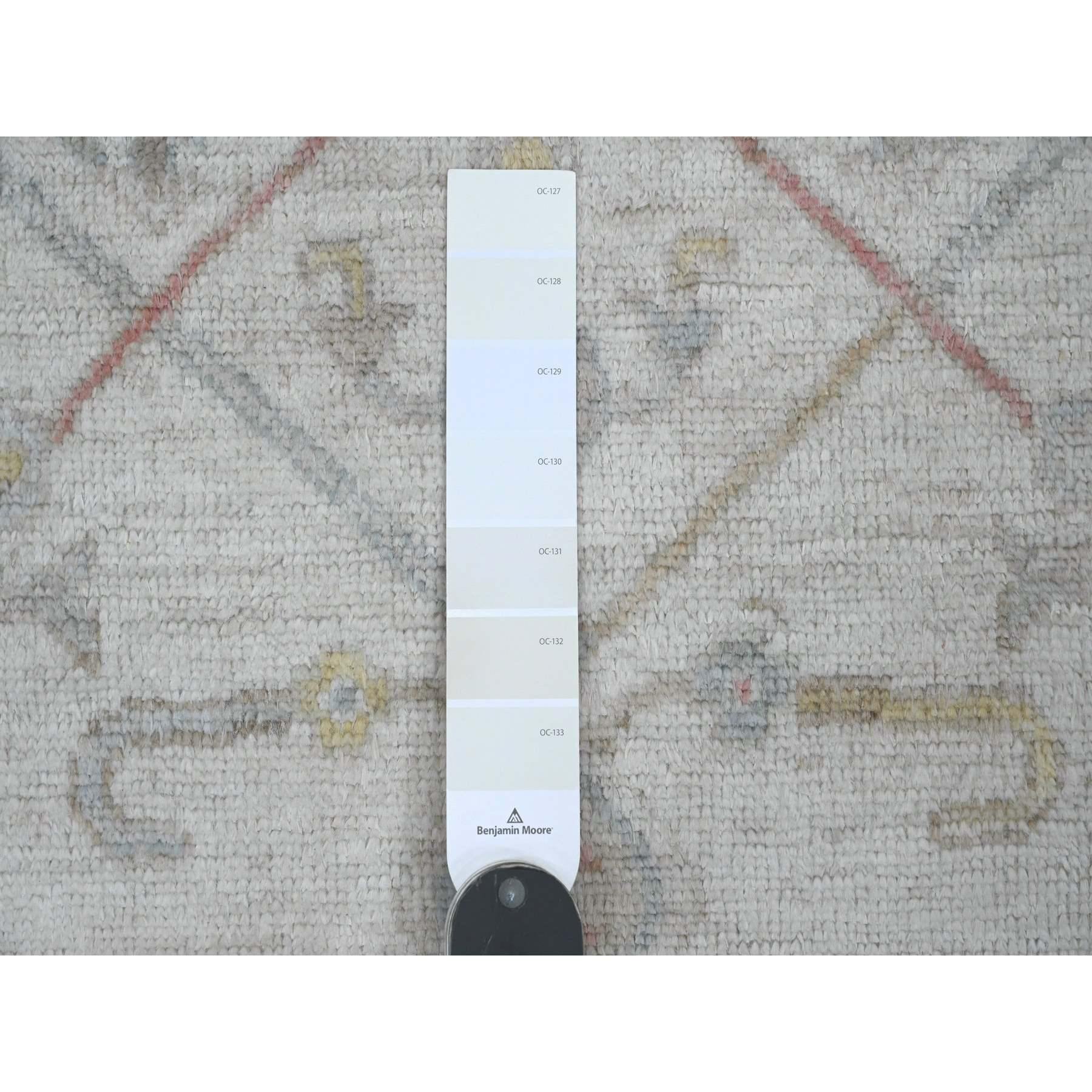Oushak-And-Peshawar-Hand-Knotted-Rug-102435