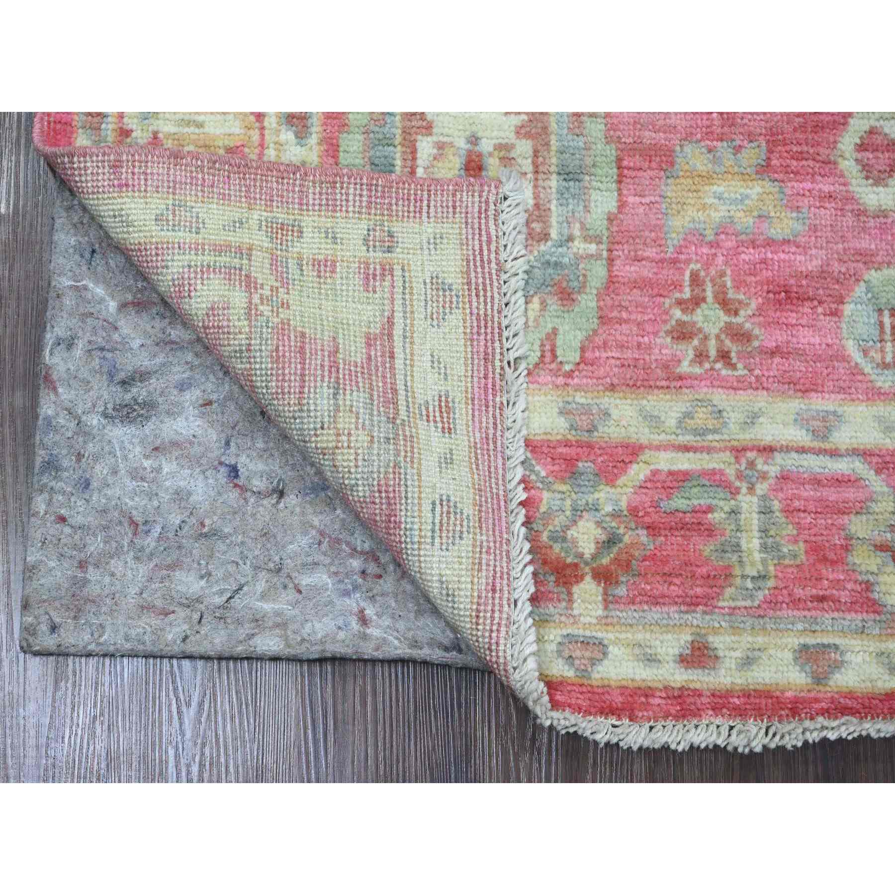 Oushak-And-Peshawar-Hand-Knotted-Rug-102440